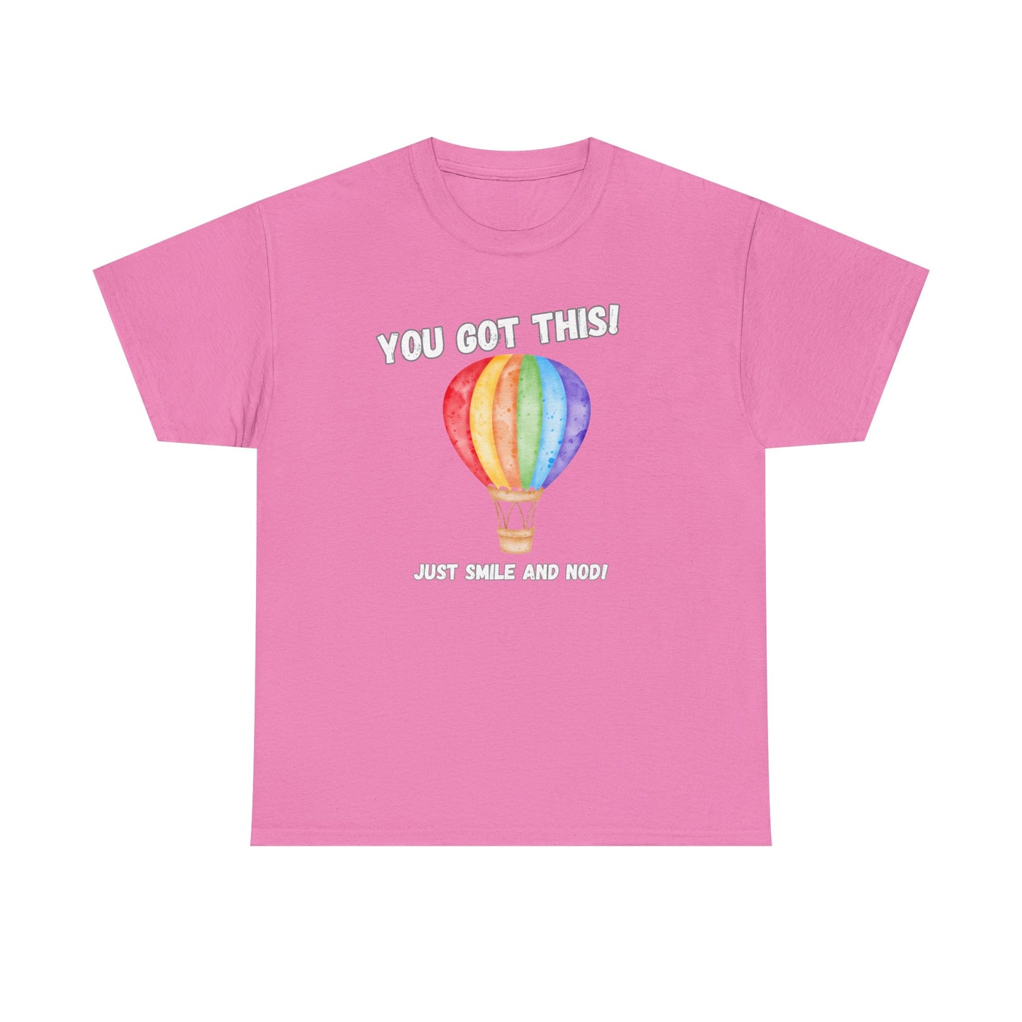 Inspirational Hot Air Balloon Tee - "You Got This!"