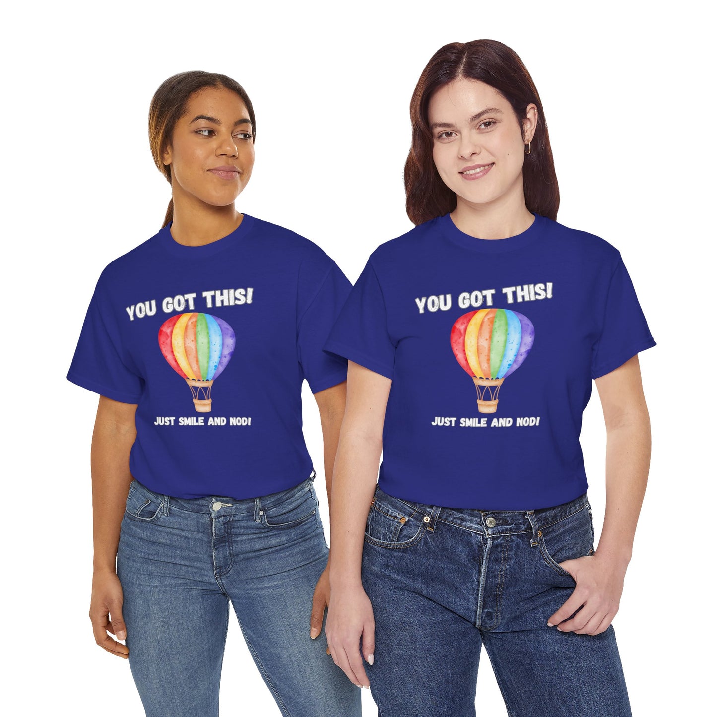 Inspirational Hot Air Balloon Tee - "You Got This!"