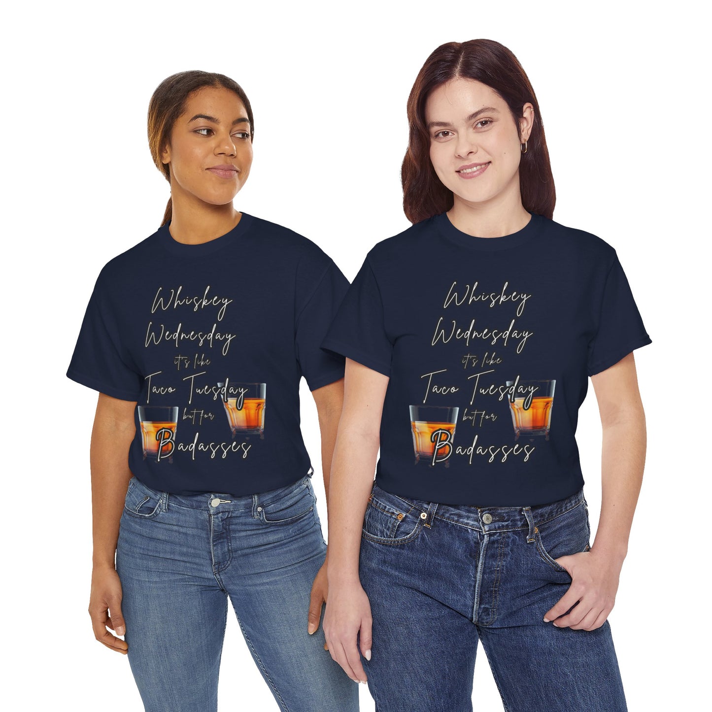Whiskey Wednesday, Unisex Heavy Cotton Tee