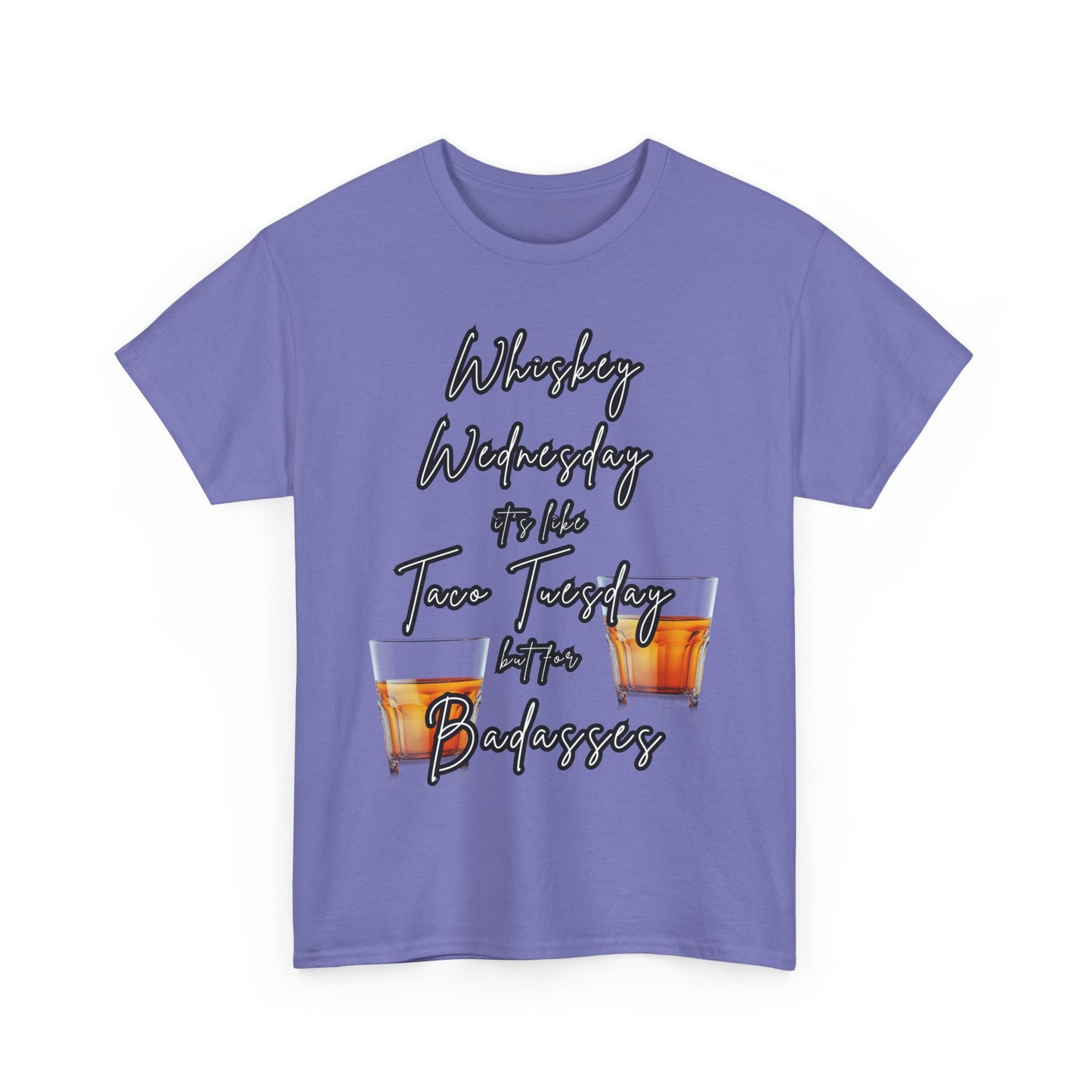 Whiskey Wednesday, Unisex Heavy Cotton Tee
