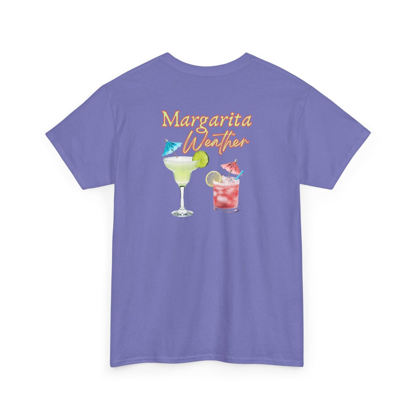 Margarita Vibe Unisex Heavy Cotton Tee, Perfect for Summer Gatherings, Beach Days, Birthday Celebrations, Drink Lovers, Casual Wear