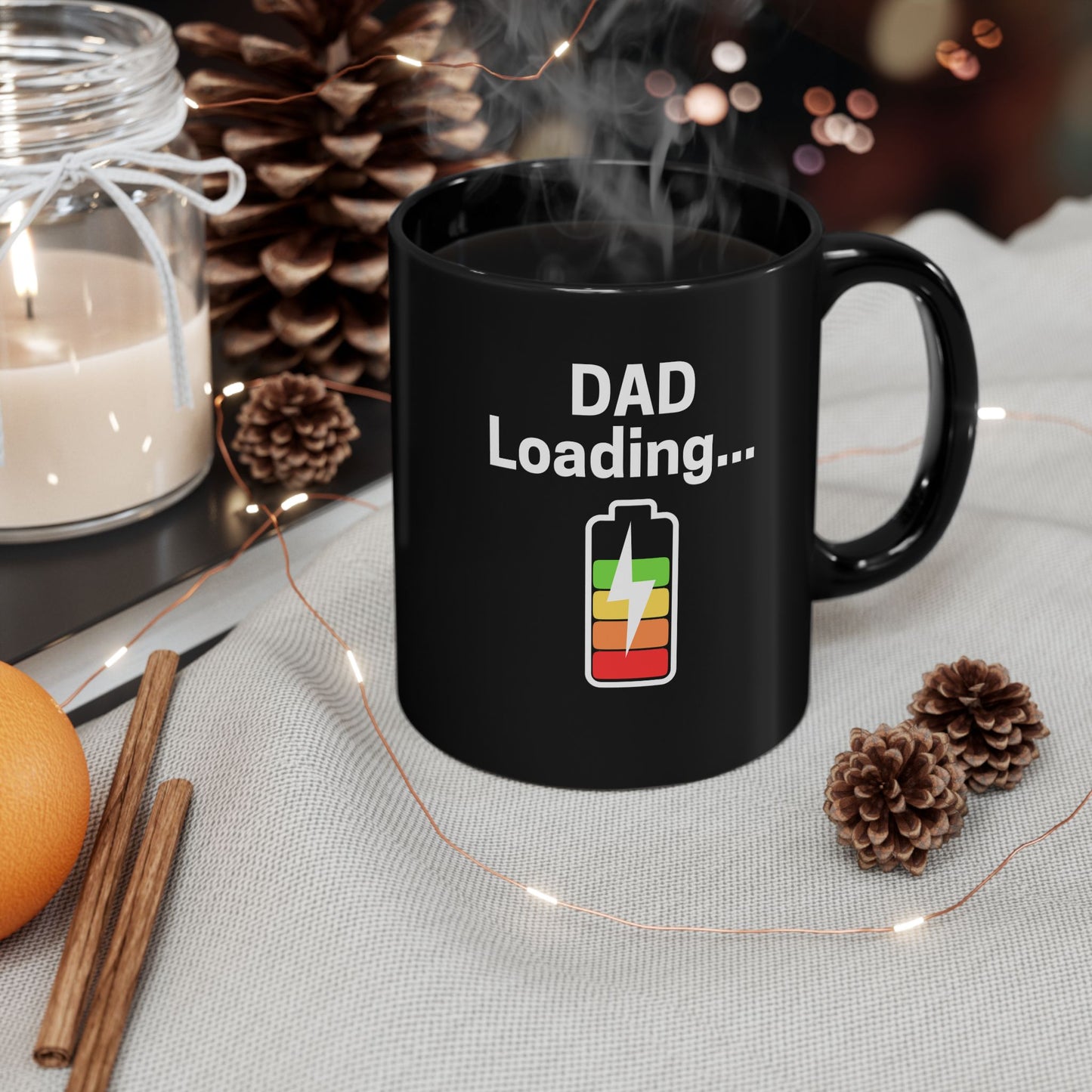 Funny Dad Loading Coffee Mug - Perfect Gift for Father's Day & Holidays