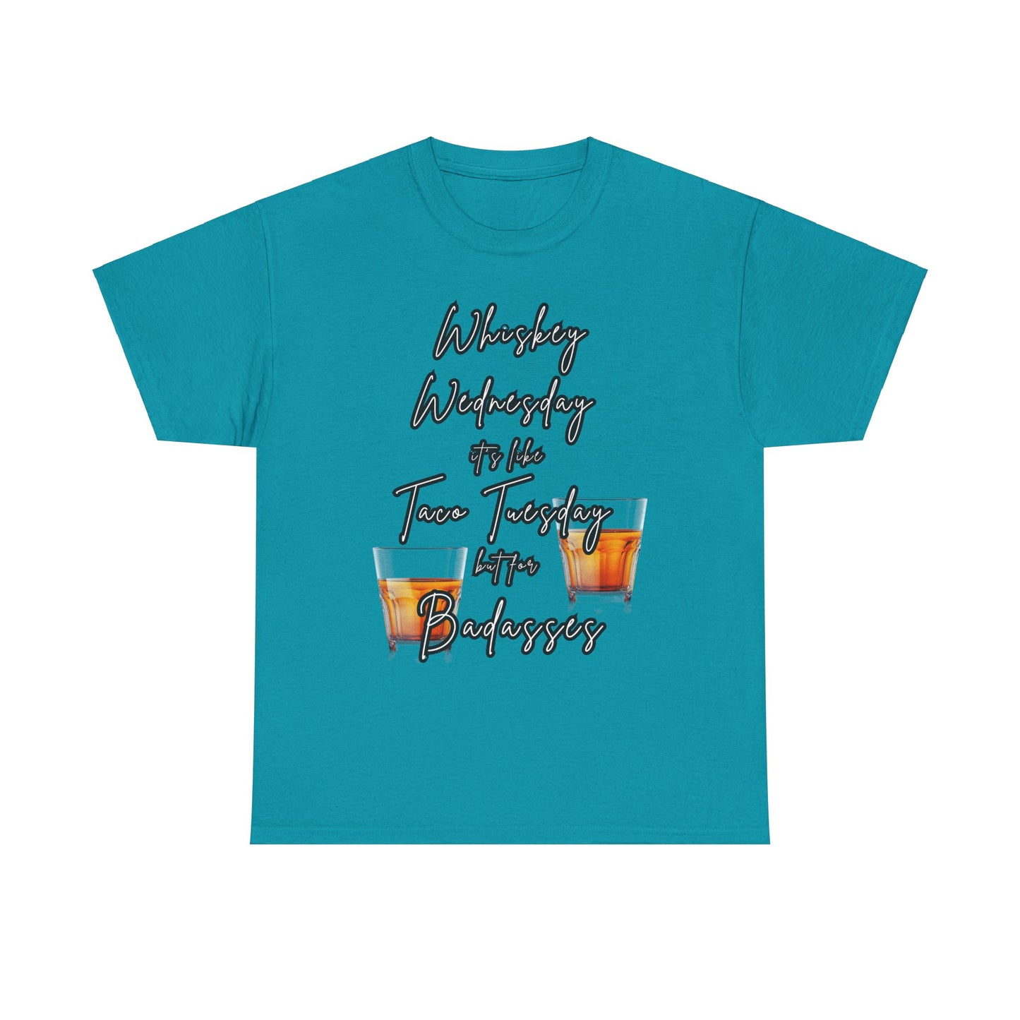 Whiskey Wednesday, Unisex Heavy Cotton Tee