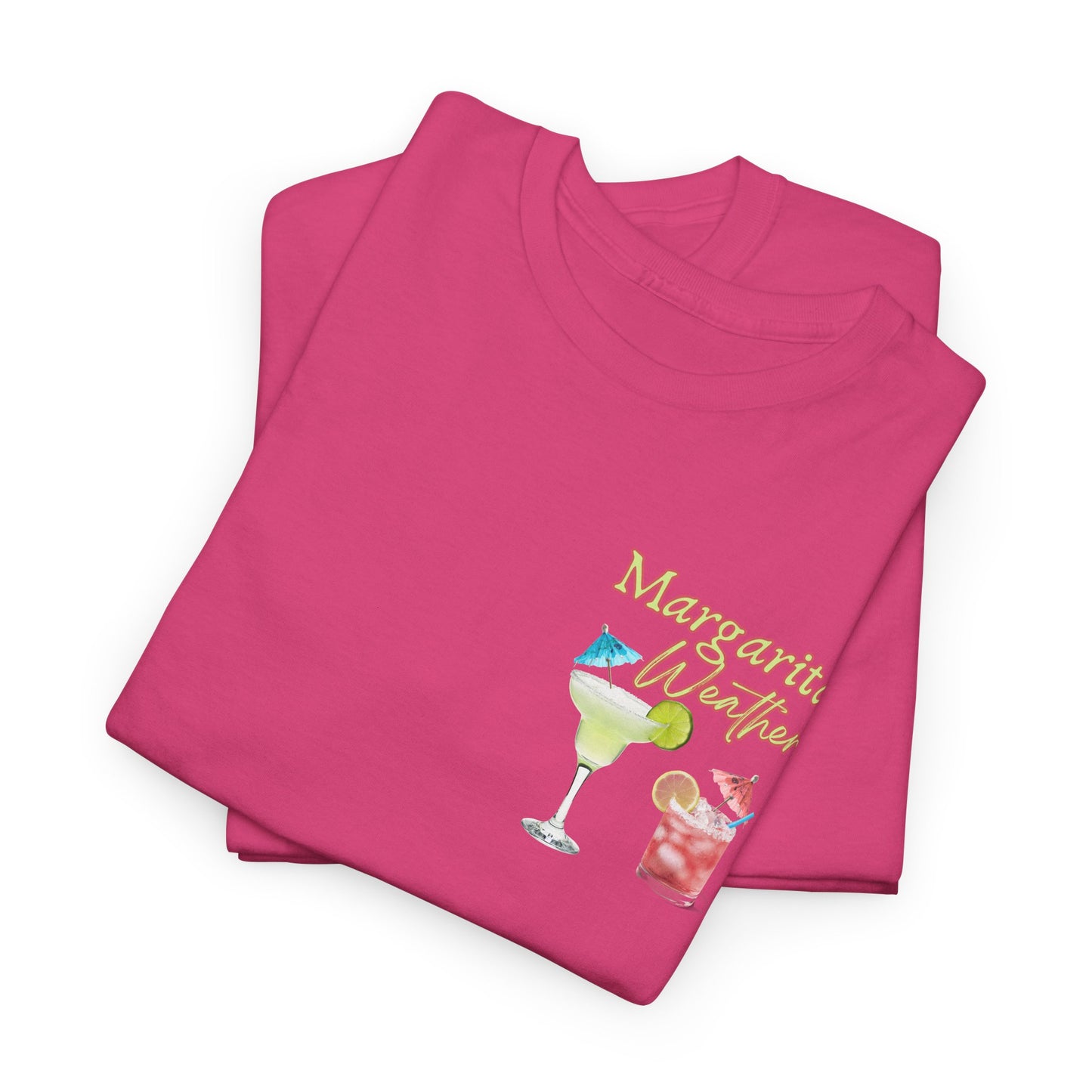 Margarita Vibe Unisex Heavy Cotton Tee, Perfect for Summer Gatherings, Beach Days, Birthday Celebrations, Drink Lovers, Casual Wear