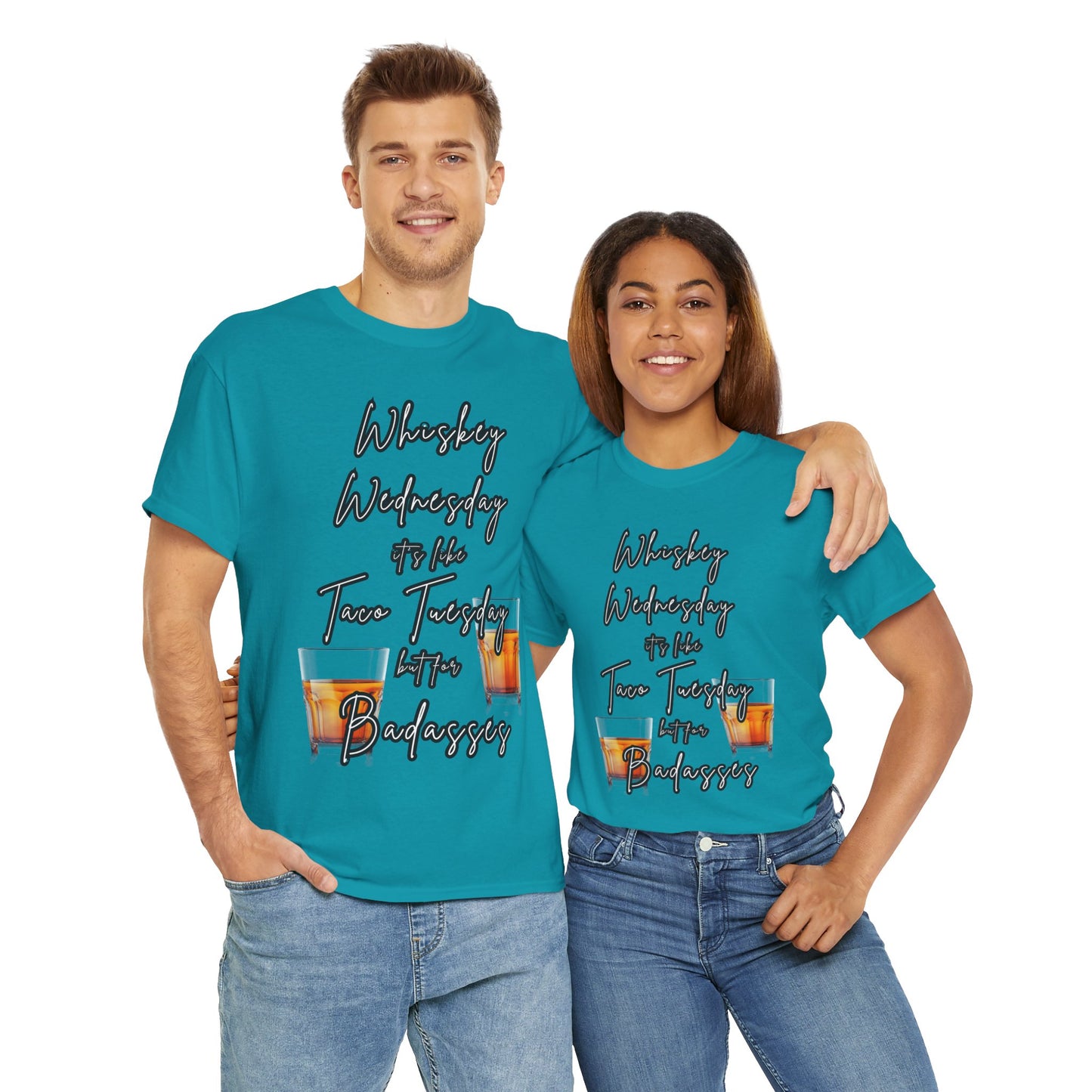 Whiskey Wednesday, Unisex Heavy Cotton Tee