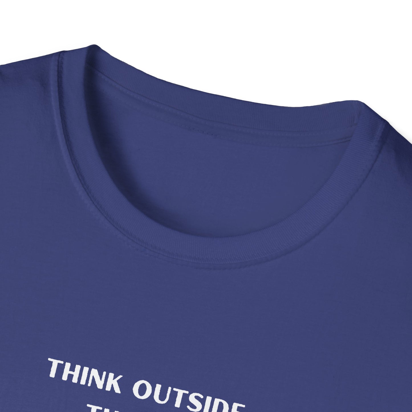 Think Outside the Box Unisex T-Shirt - Creative & Motivational Graphic Tee
