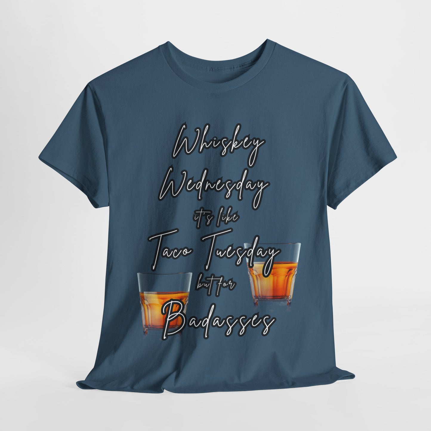 Whiskey Wednesday, Unisex Heavy Cotton Tee