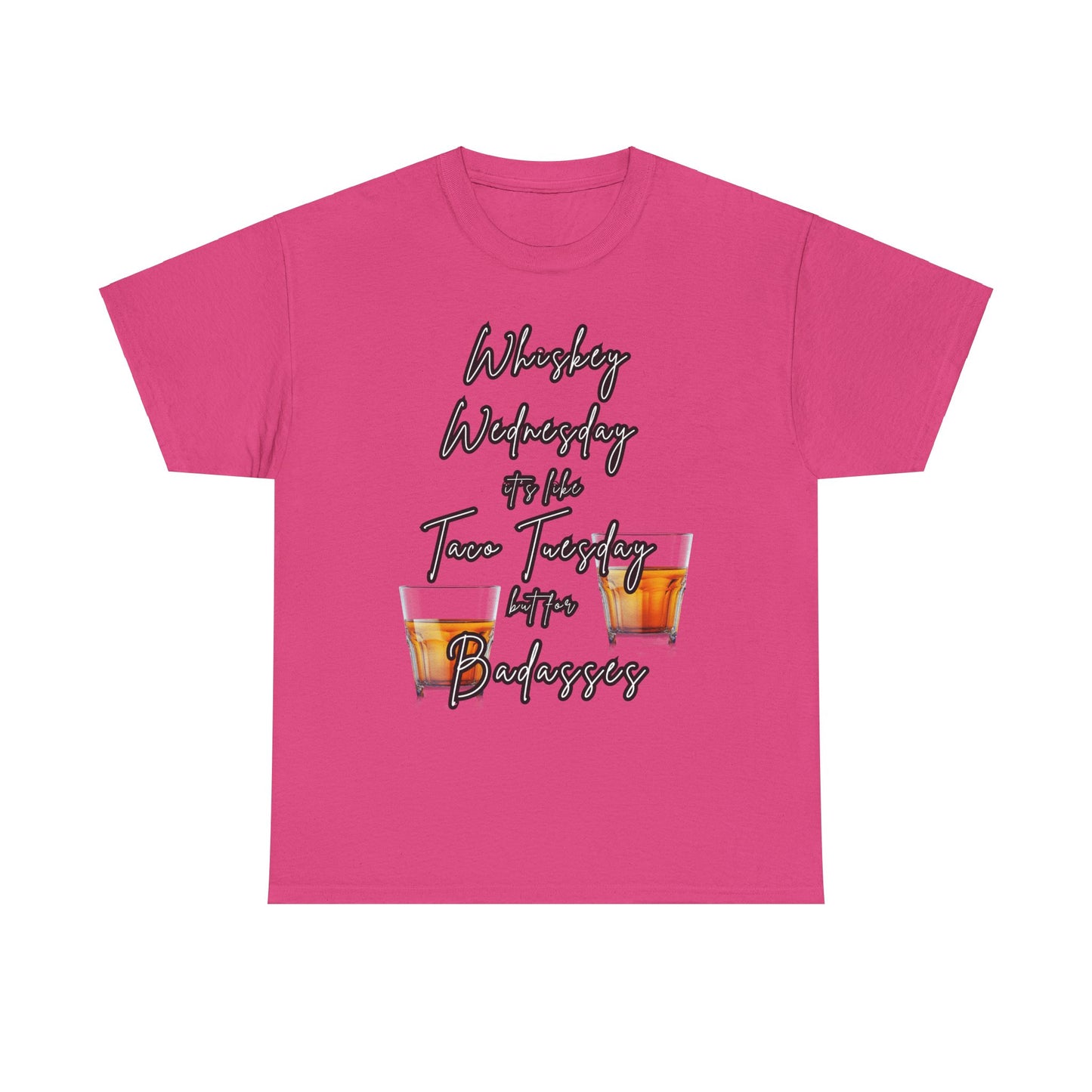Whiskey Wednesday, Unisex Heavy Cotton Tee