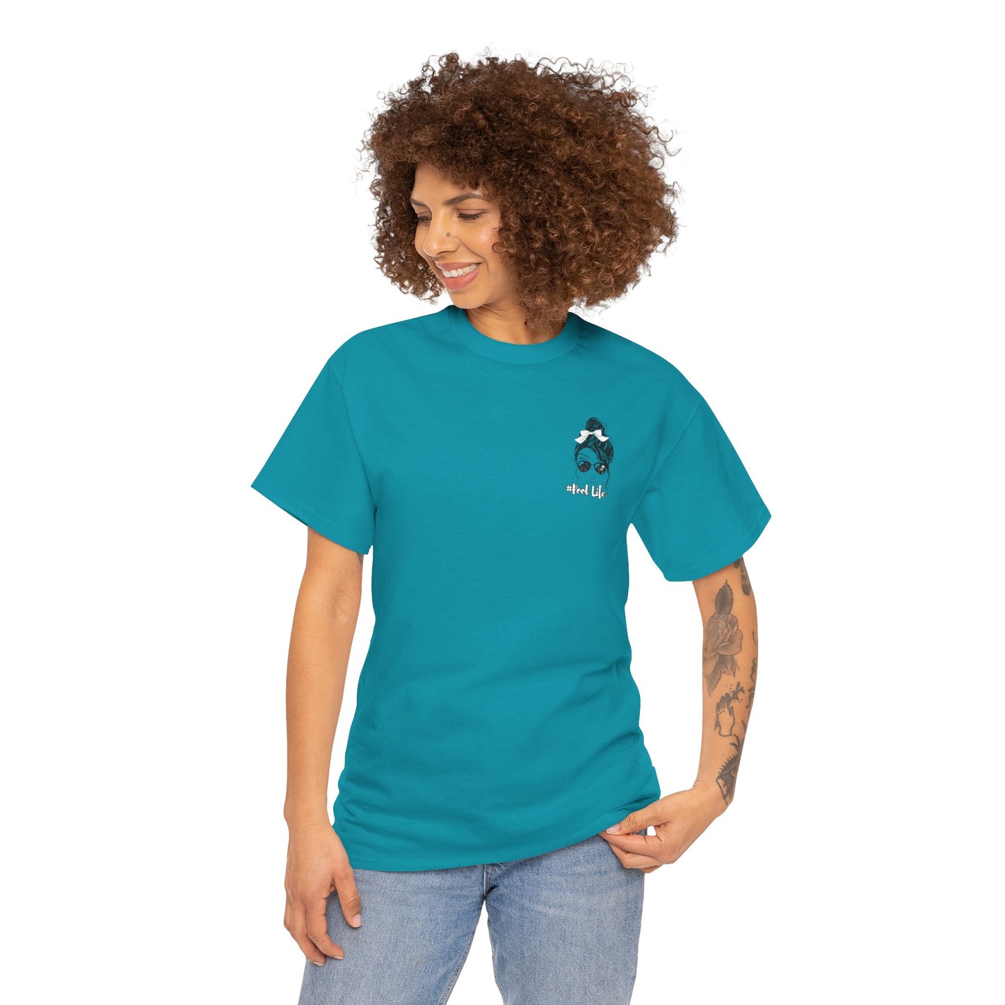 #Pool Life, Unisex Heavy Cotton Tee - Vibrant Summer Vibes