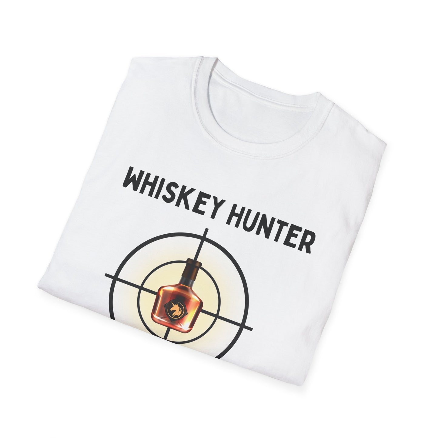 Whiskey Hunter Unisex Softstyle T-Shirt - For Hunting Enthusiasts