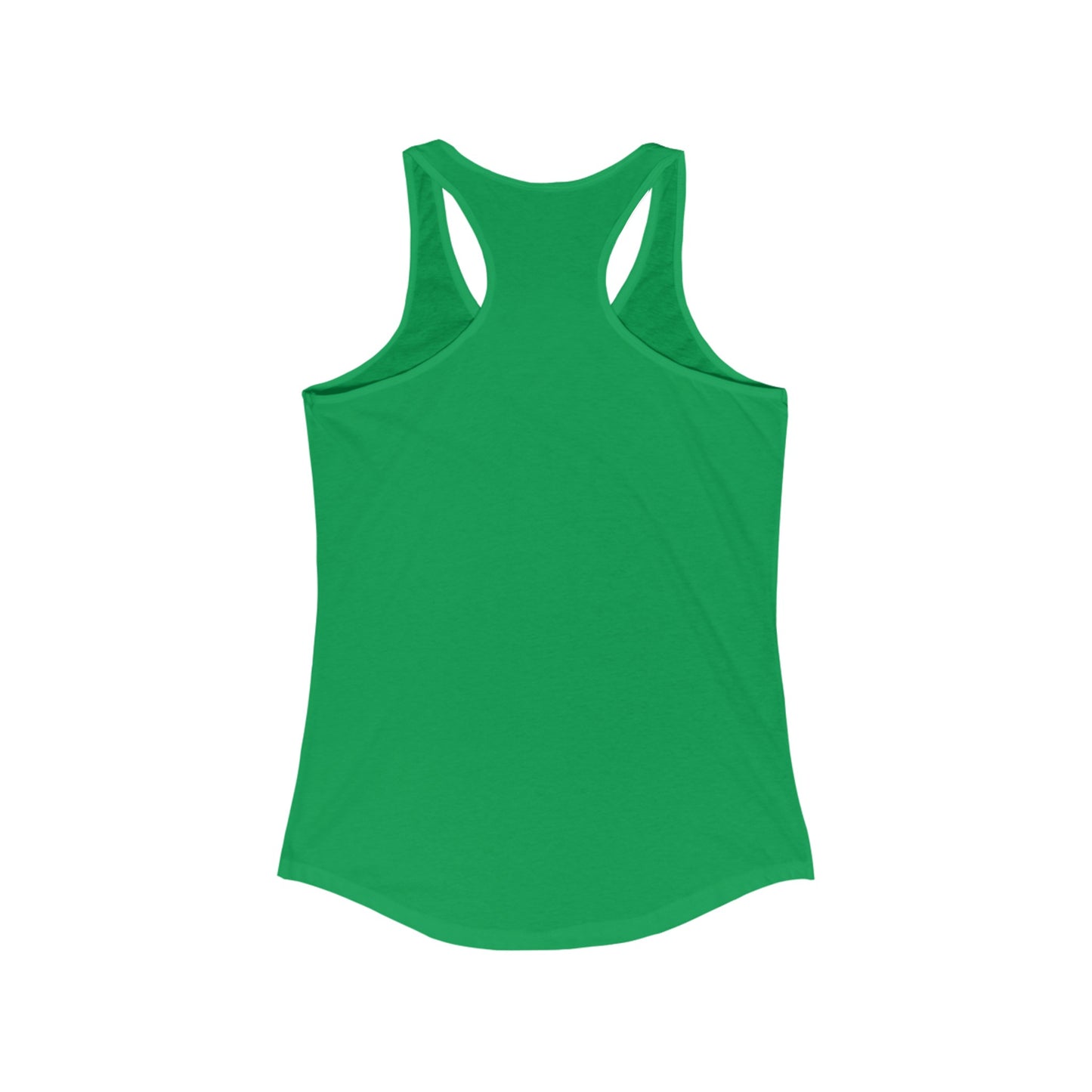 Sorry for what I said before I had my coffee, Women's Ideal Racerback Tank