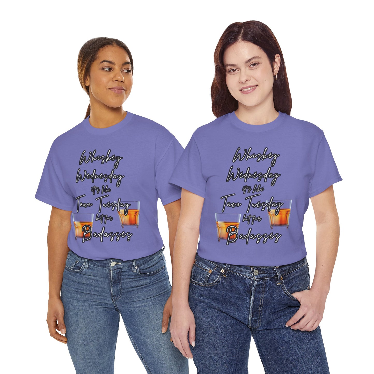 Whiskey Wednesday, Unisex Heavy Cotton Tee