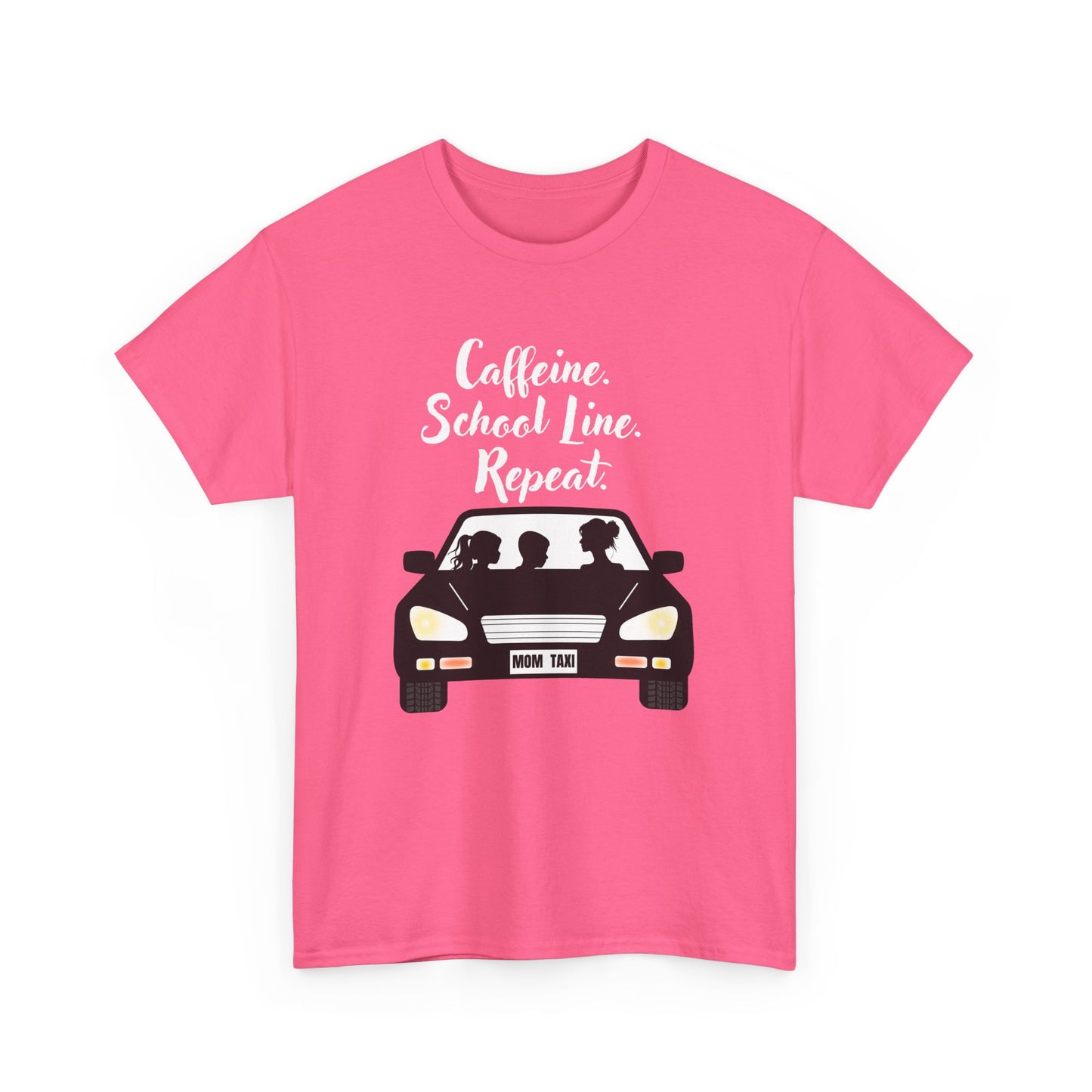 Retro Car Ride Unisex Heavy Cotton Tee - Fun Adventure Graphic Tee