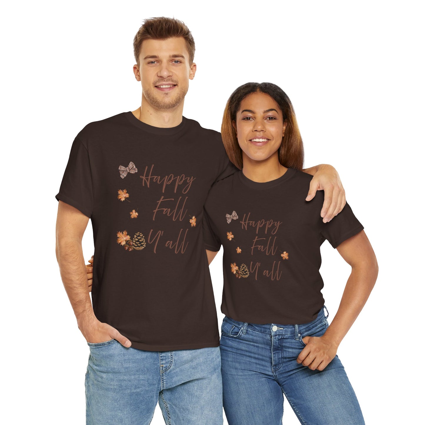Happy Full Y'all Unisex Heavy Cozy Tee
