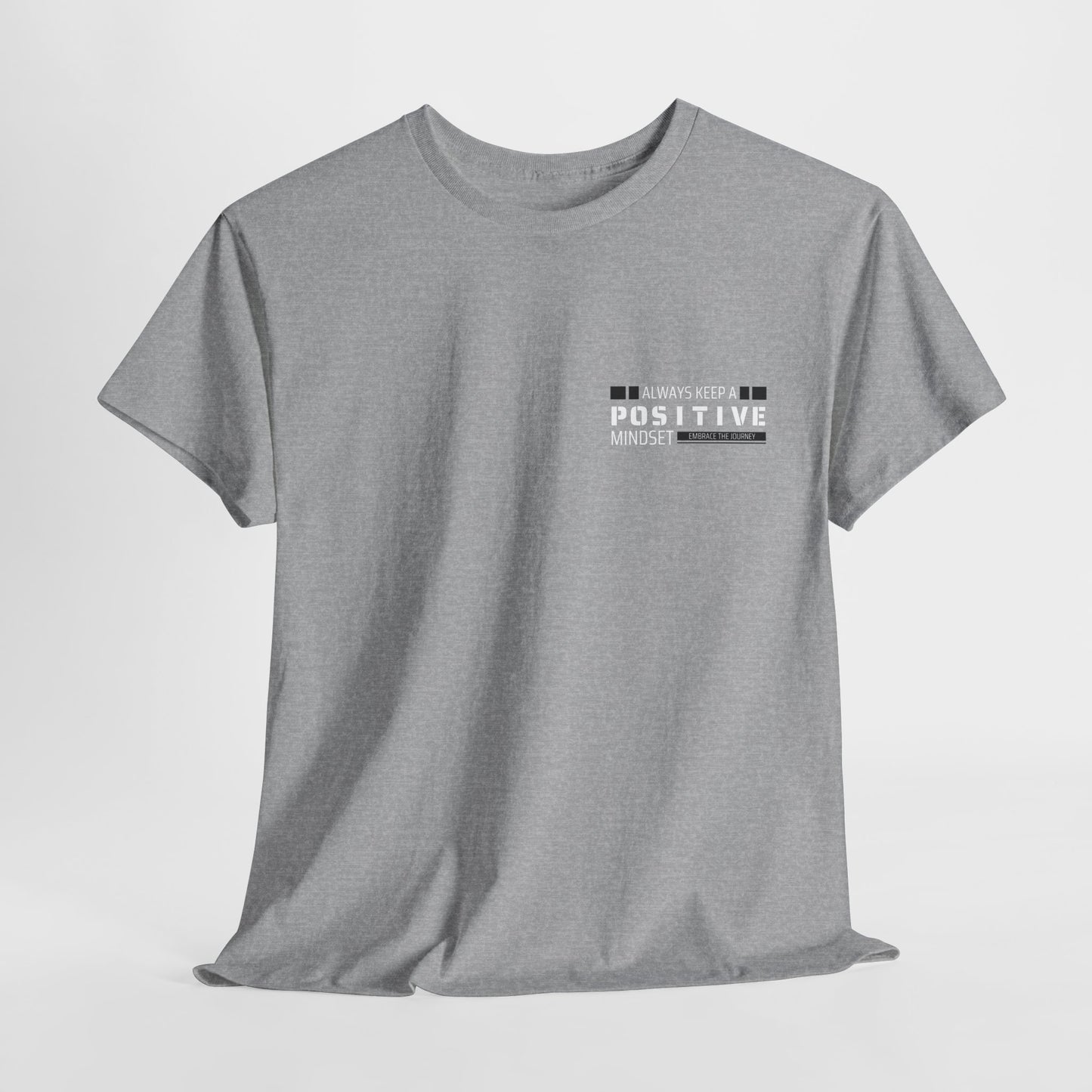 Positive Mindset Unisex Heavy Cotton Tee - Inspiring Daily Wear