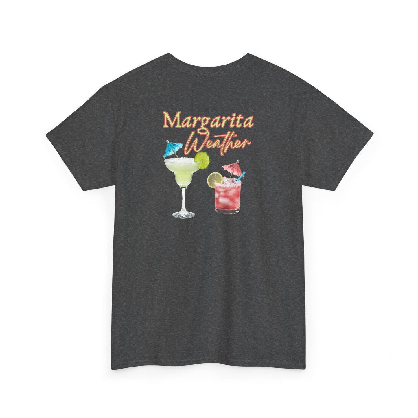 Margarita Vibe Unisex Heavy Cotton Tee, Perfect for Summer Gatherings, Beach Days, Birthday Celebrations, Drink Lovers, Casual Wear