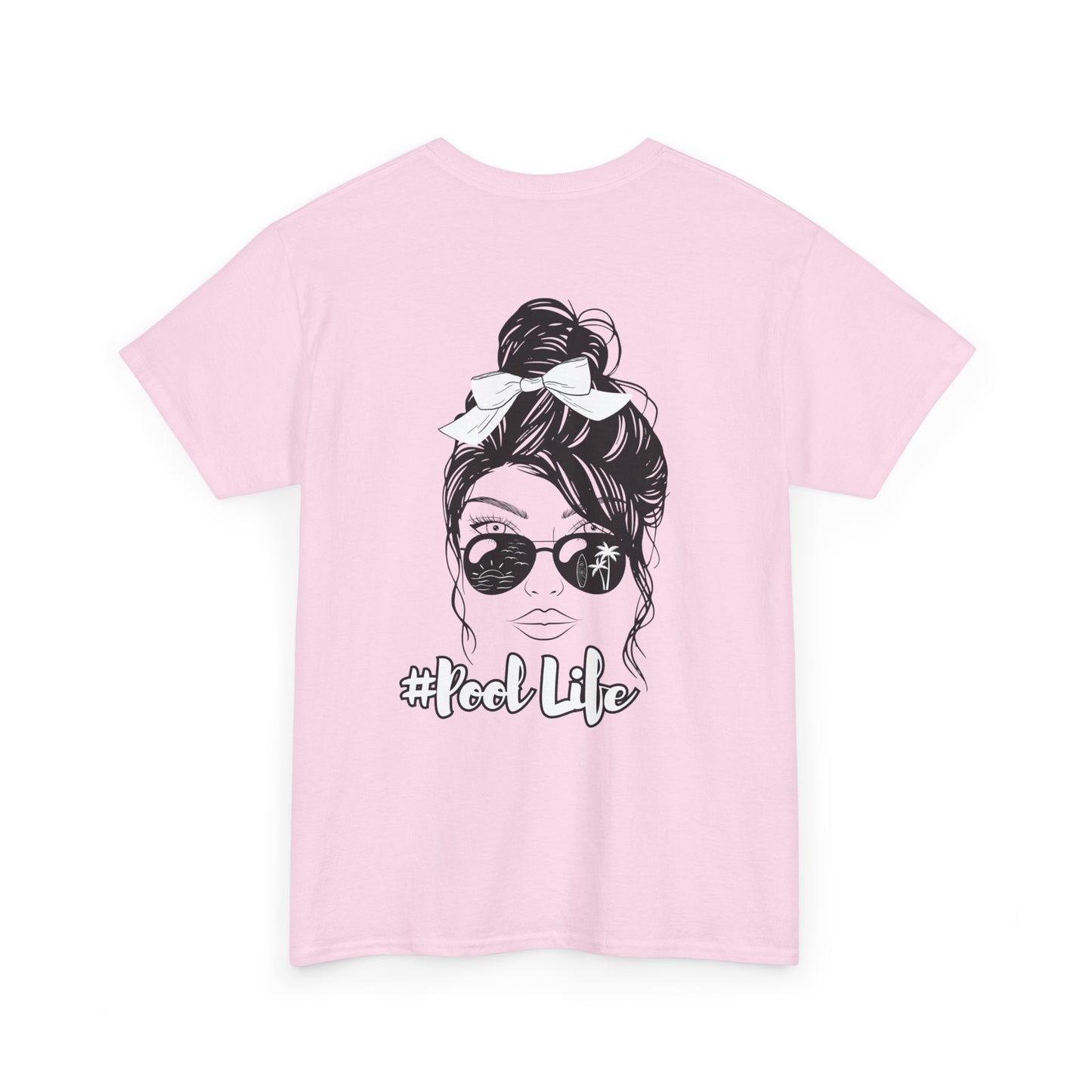 #Pool Life, Unisex Heavy Cotton Tee - Vibrant Summer Vibes