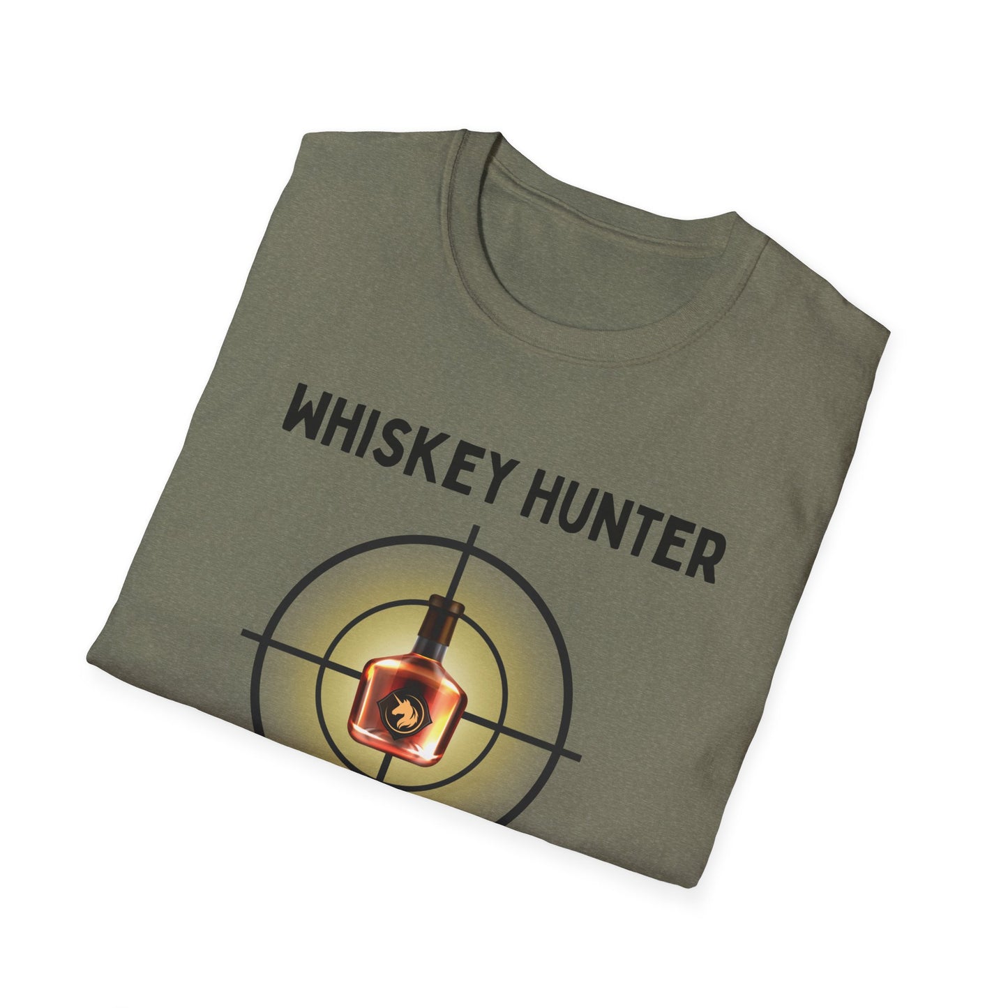 Whiskey Hunter Unisex Softstyle T-Shirt - For Hunting Enthusiasts