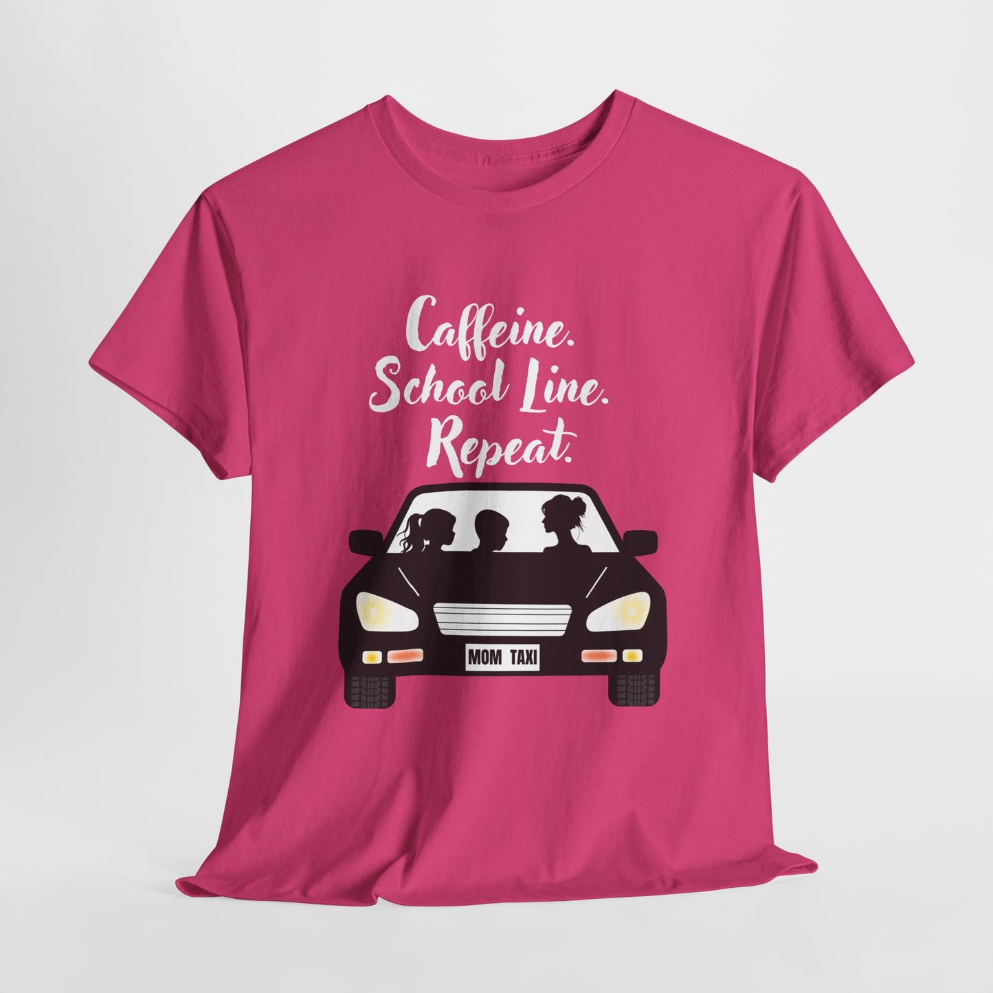 Retro Car Ride Unisex Heavy Cotton Tee - Fun Adventure Graphic Tee
