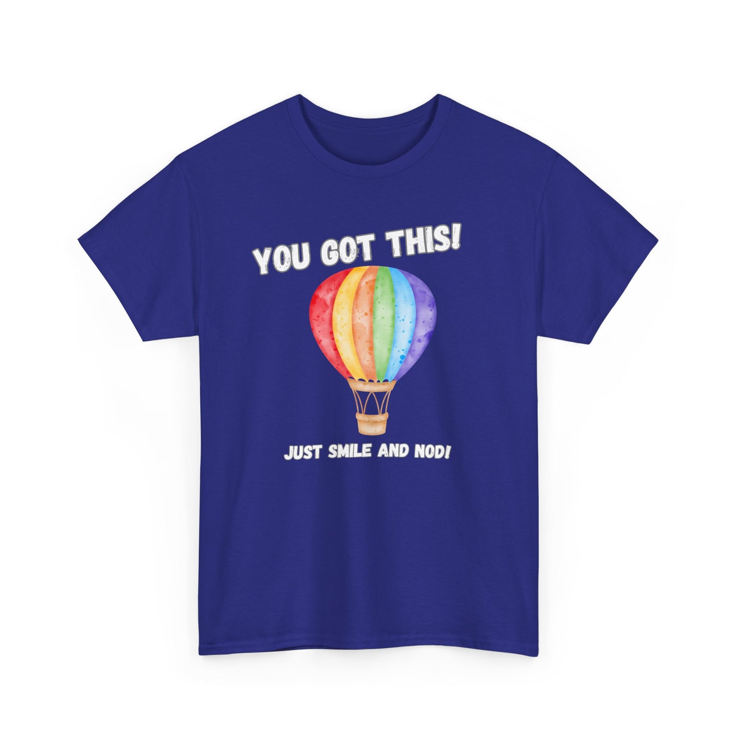 Inspirational Hot Air Balloon Tee - "You Got This!"