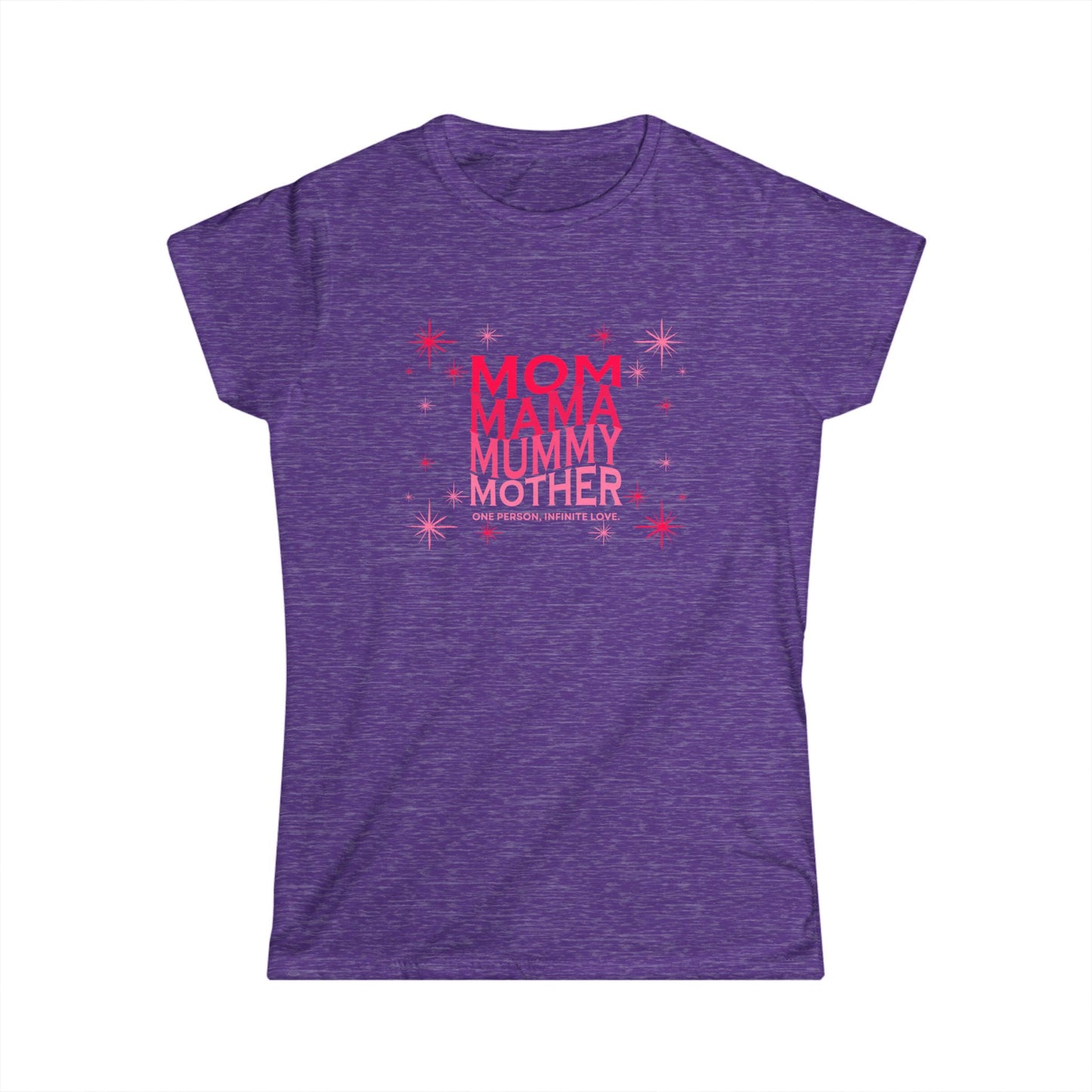 Mothers Day / Mom Love Women's Softstyle Tee - Cute Mother's Day Gift