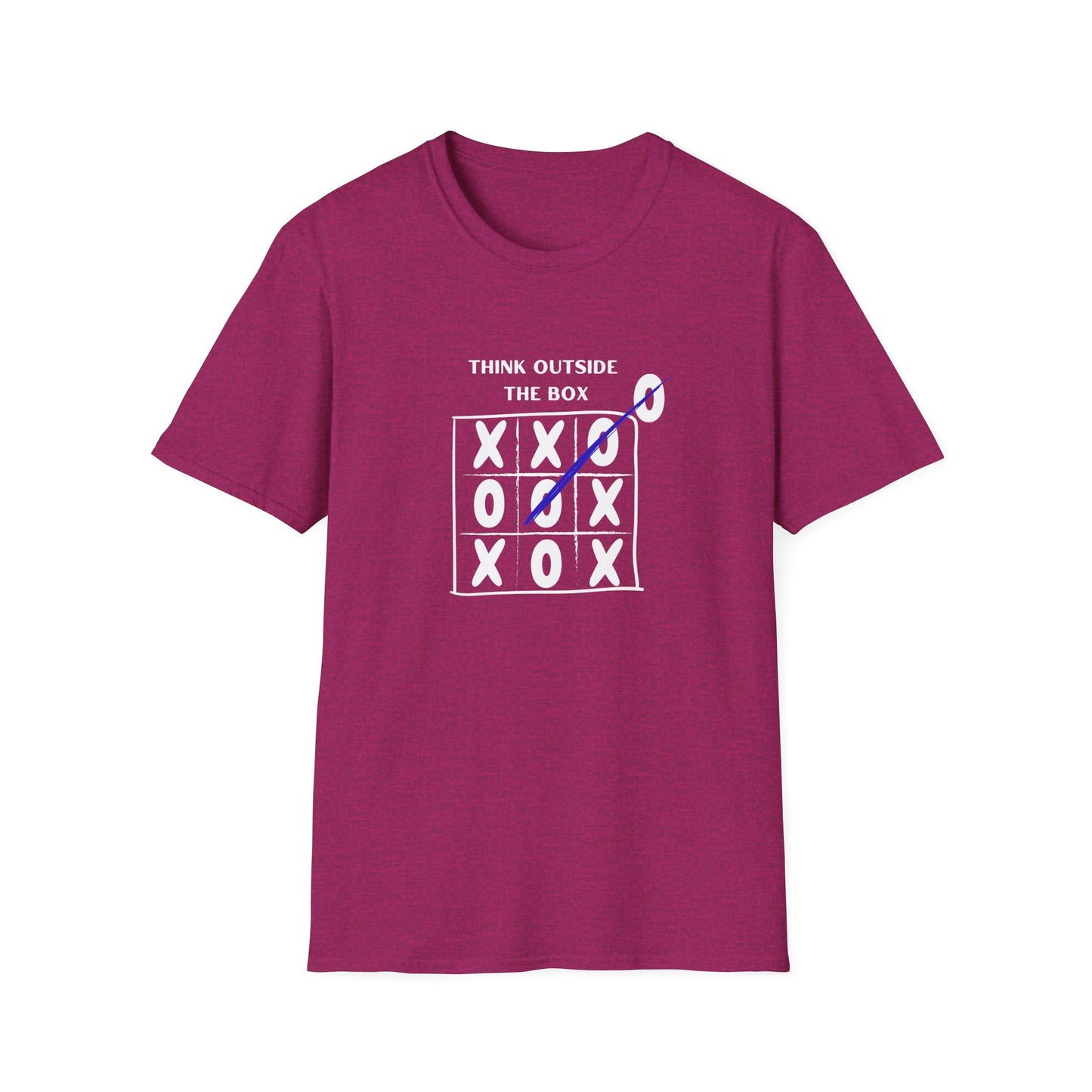 Think Outside the Box Unisex T-Shirt - Creative & Motivational Graphic Tee