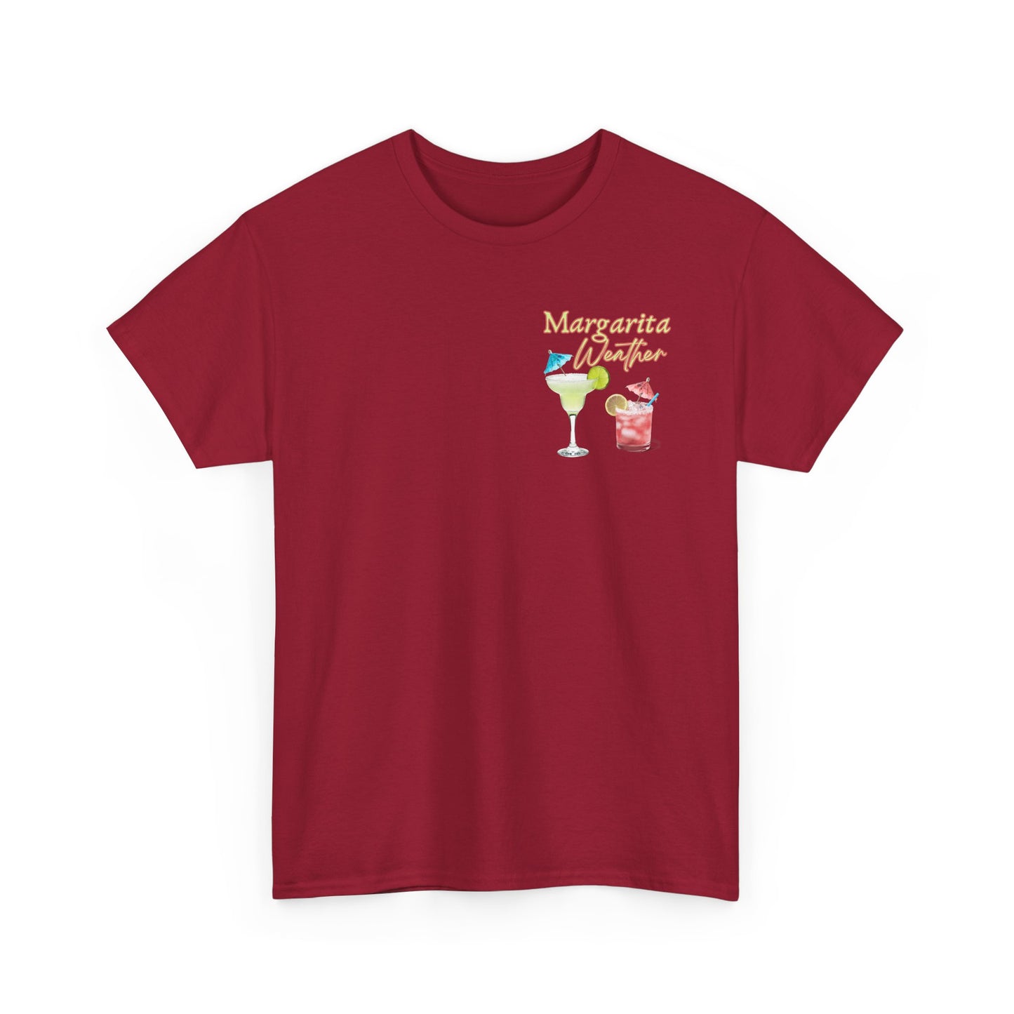 Margarita Vibe Unisex Heavy Cotton Tee, Perfect for Summer Gatherings, Beach Days, Birthday Celebrations, Drink Lovers, Casual Wear