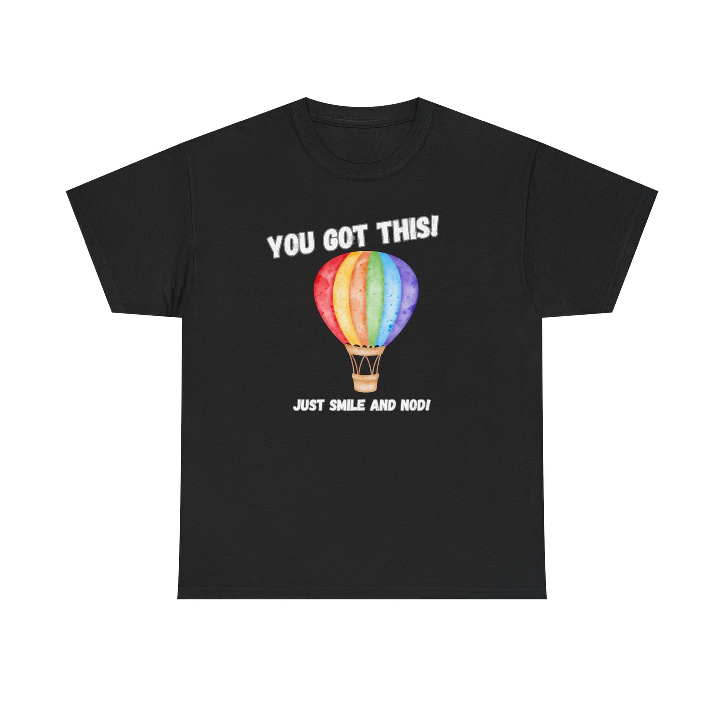 Inspirational Hot Air Balloon Tee - "You Got This!"
