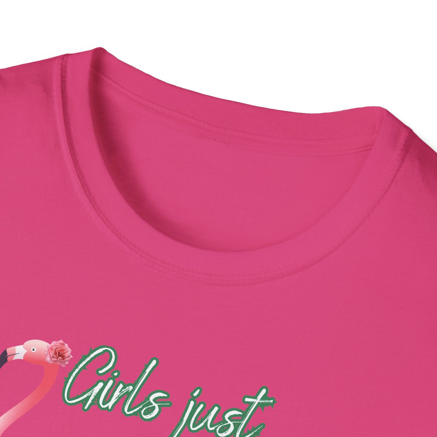 Girls just want to have wine, Unisex Softstyle T-Shirt