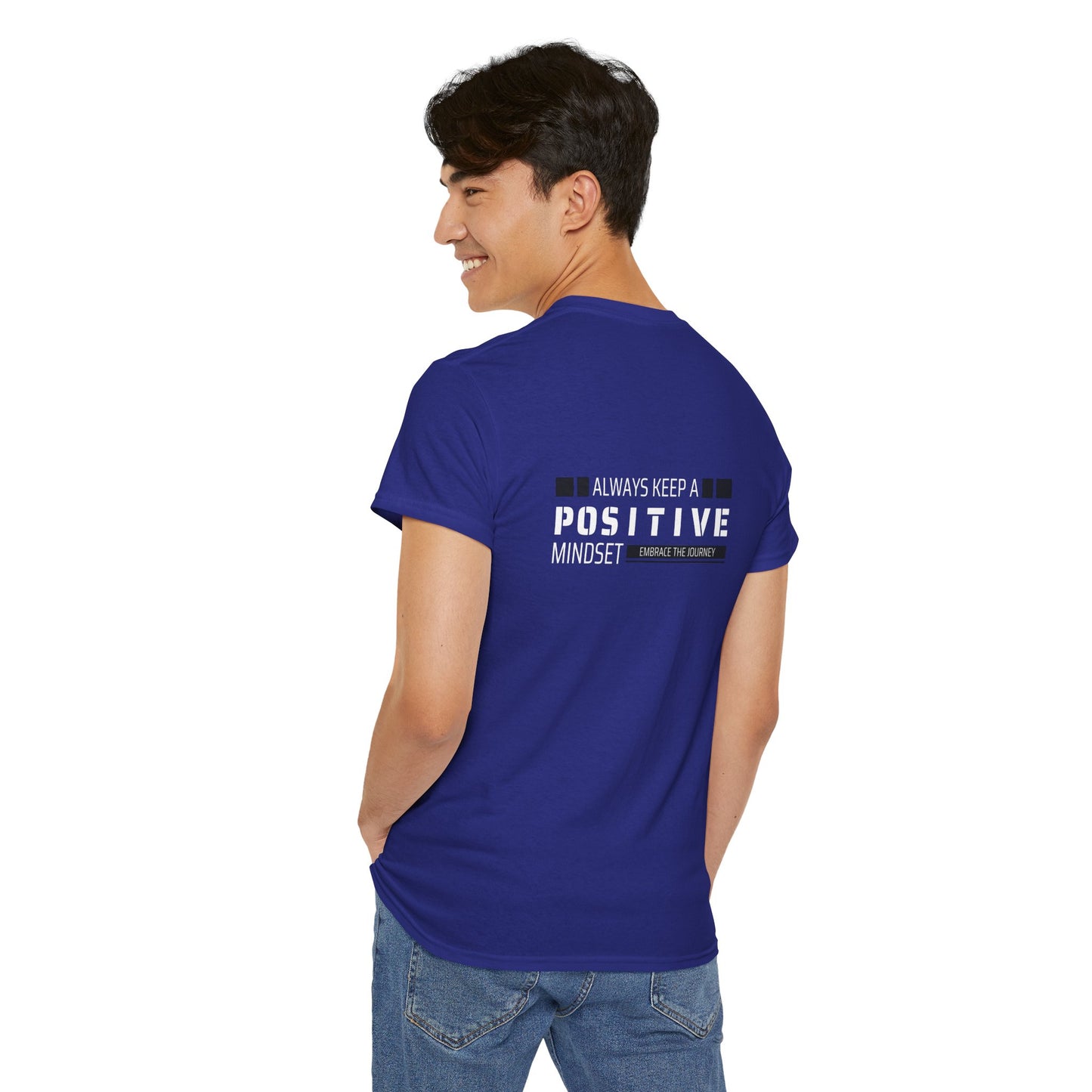 Positive Mindset Unisex Heavy Cotton Tee - Inspiring Daily Wear