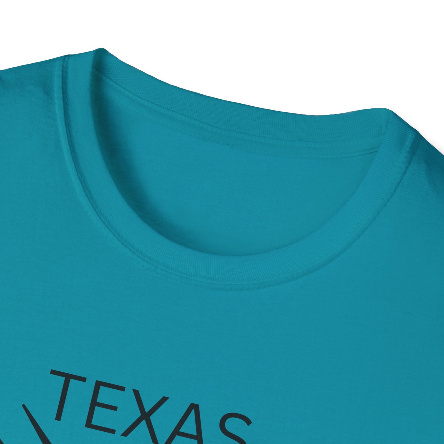 BBQ Lovers Unisex Softstyle T-Shirt - Texas 'We Smoke Outside' Design