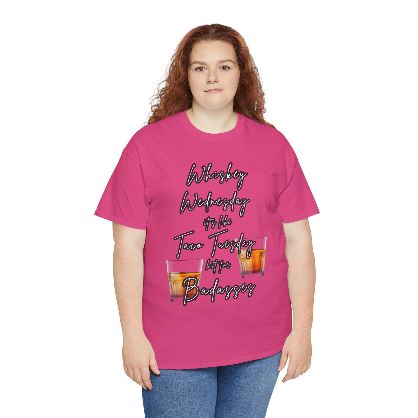 Whiskey Wednesday, Unisex Heavy Cotton Tee