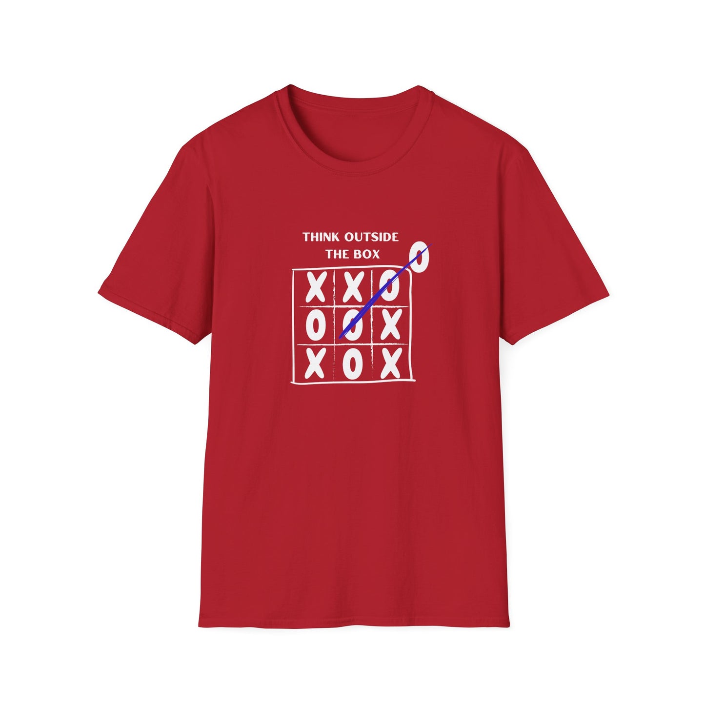 Think Outside the Box Unisex T-Shirt - Creative & Motivational Graphic Tee
