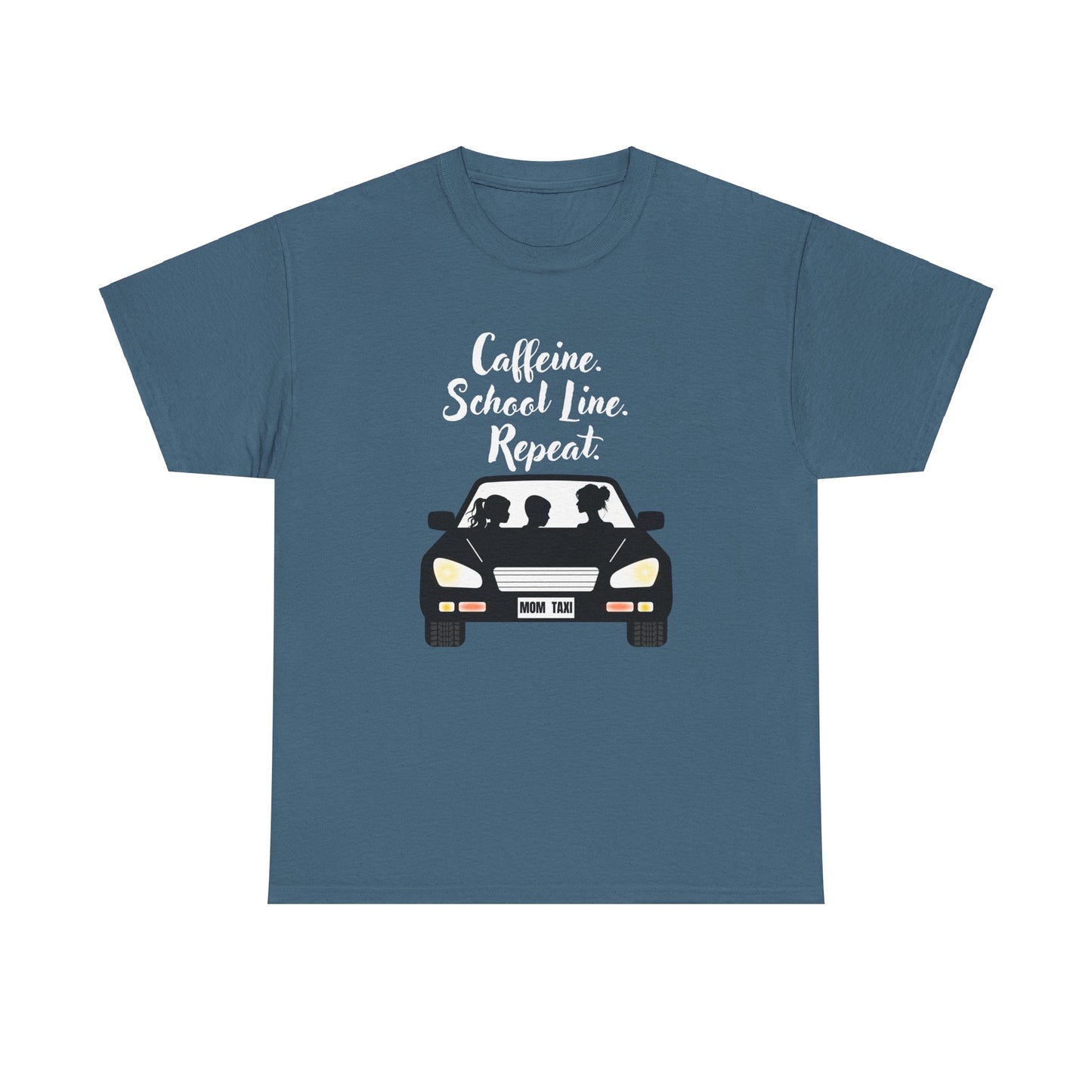 Retro Car Ride Unisex Heavy Cotton Tee - Fun Adventure Graphic Tee