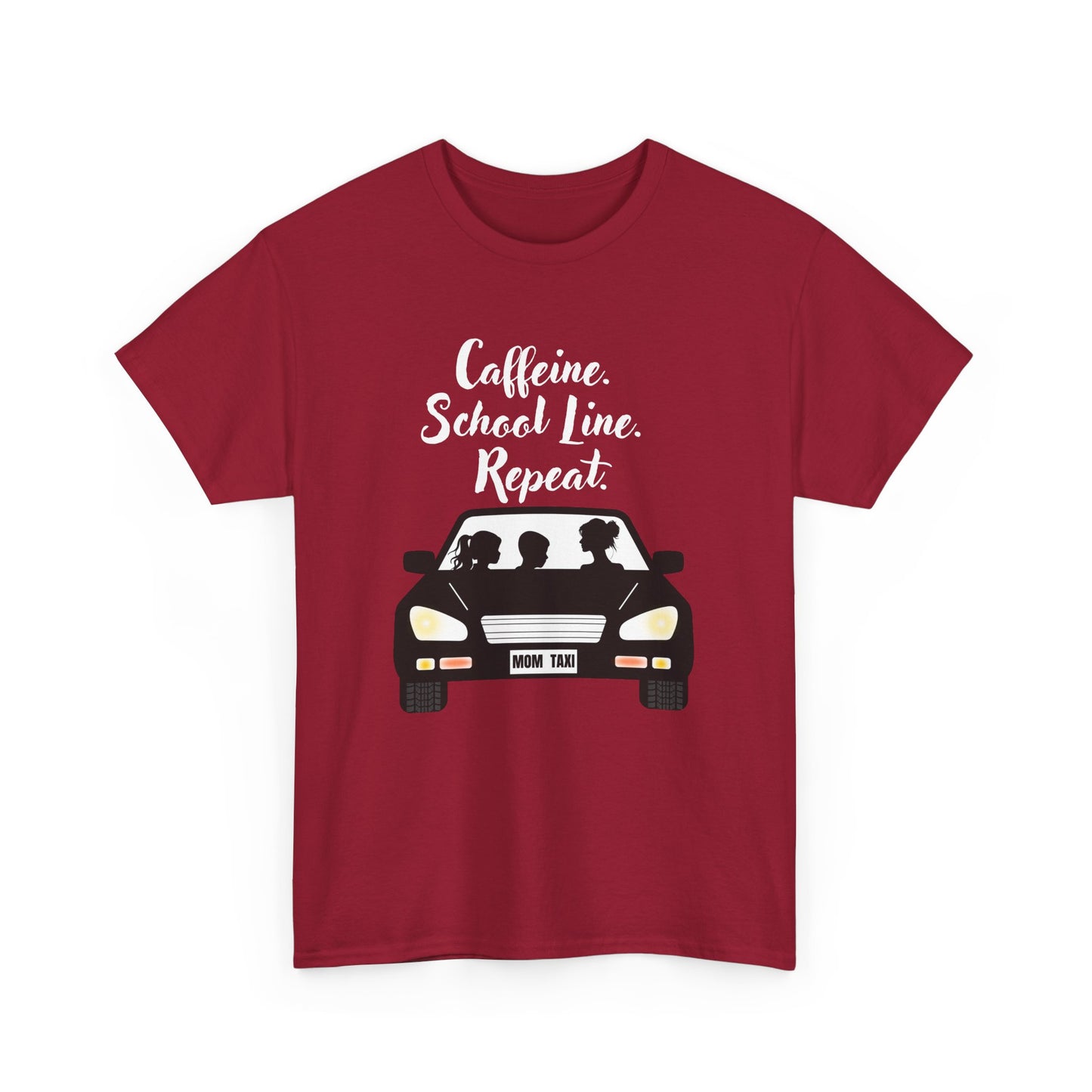 Retro Car Ride Unisex Heavy Cotton Tee - Fun Adventure Graphic Tee