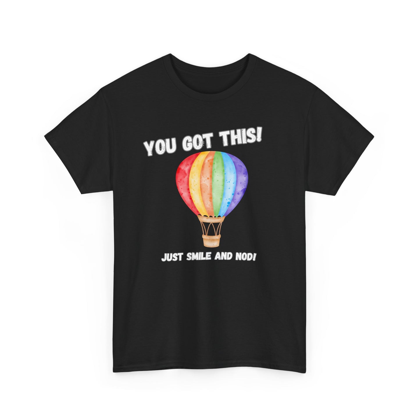 Inspirational Hot Air Balloon Tee - "You Got This!"