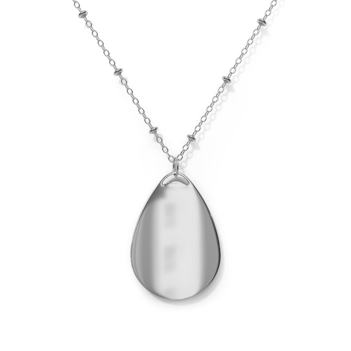 Mother's Day / World's Best Mom Necklace - Oval Pendant Jewelry Gift for Mother's Day
