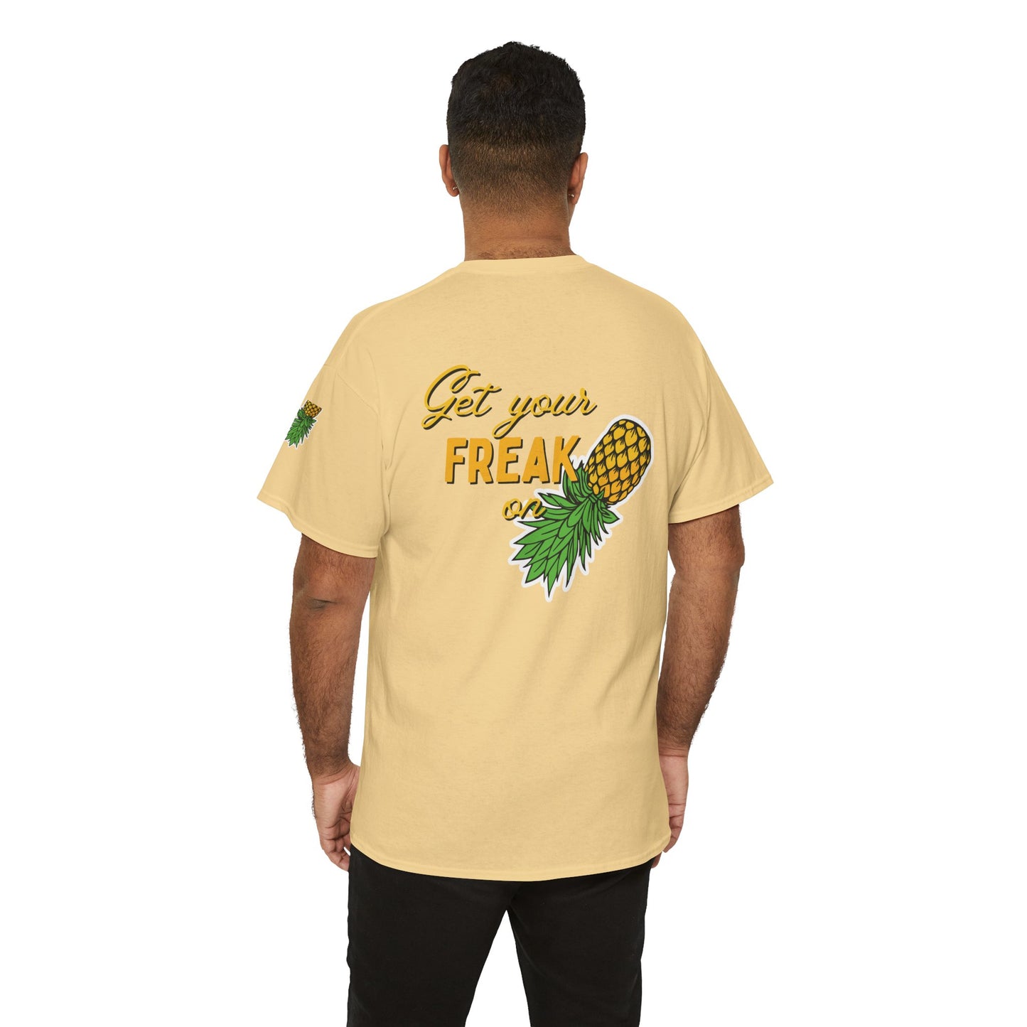 Pineapple Graphic Unisex Heavy Cotton Tee - "Good Times to be Had" & "Get Your Freak On"