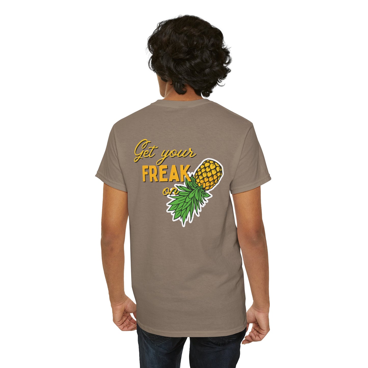 Pineapple Graphic Unisex Heavy Cotton Tee - "Good Times to be Had" & "Get Your Freak On"