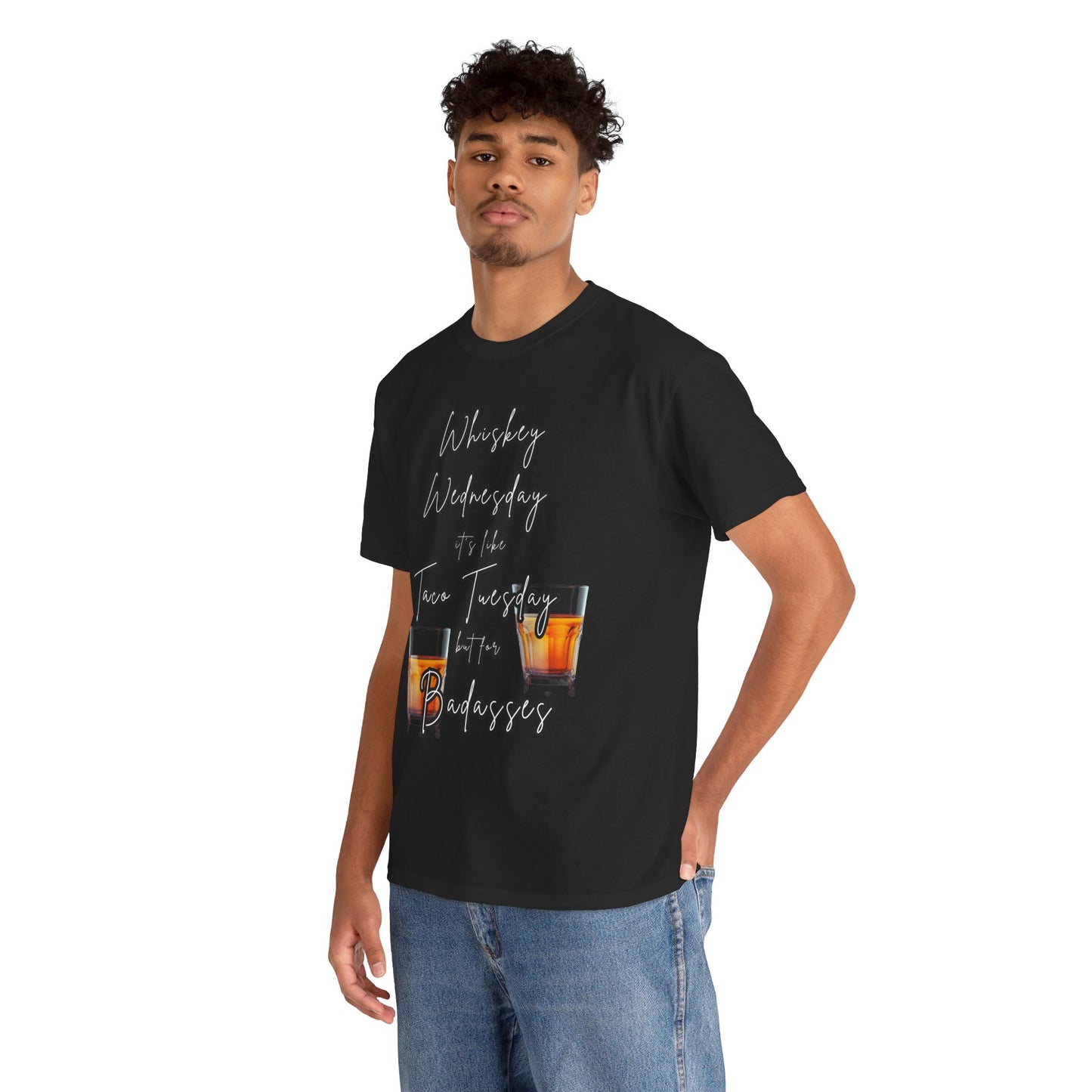 Whiskey Wednesday, Unisex Heavy Cotton Tee