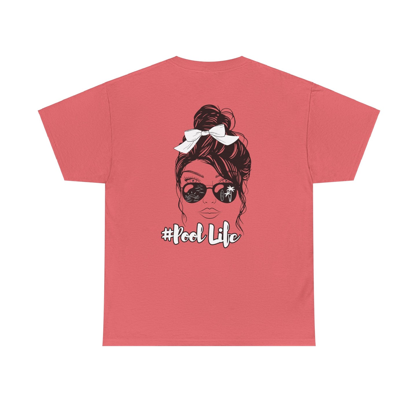 #Pool Life, Unisex Heavy Cotton Tee - Vibrant Summer Vibes