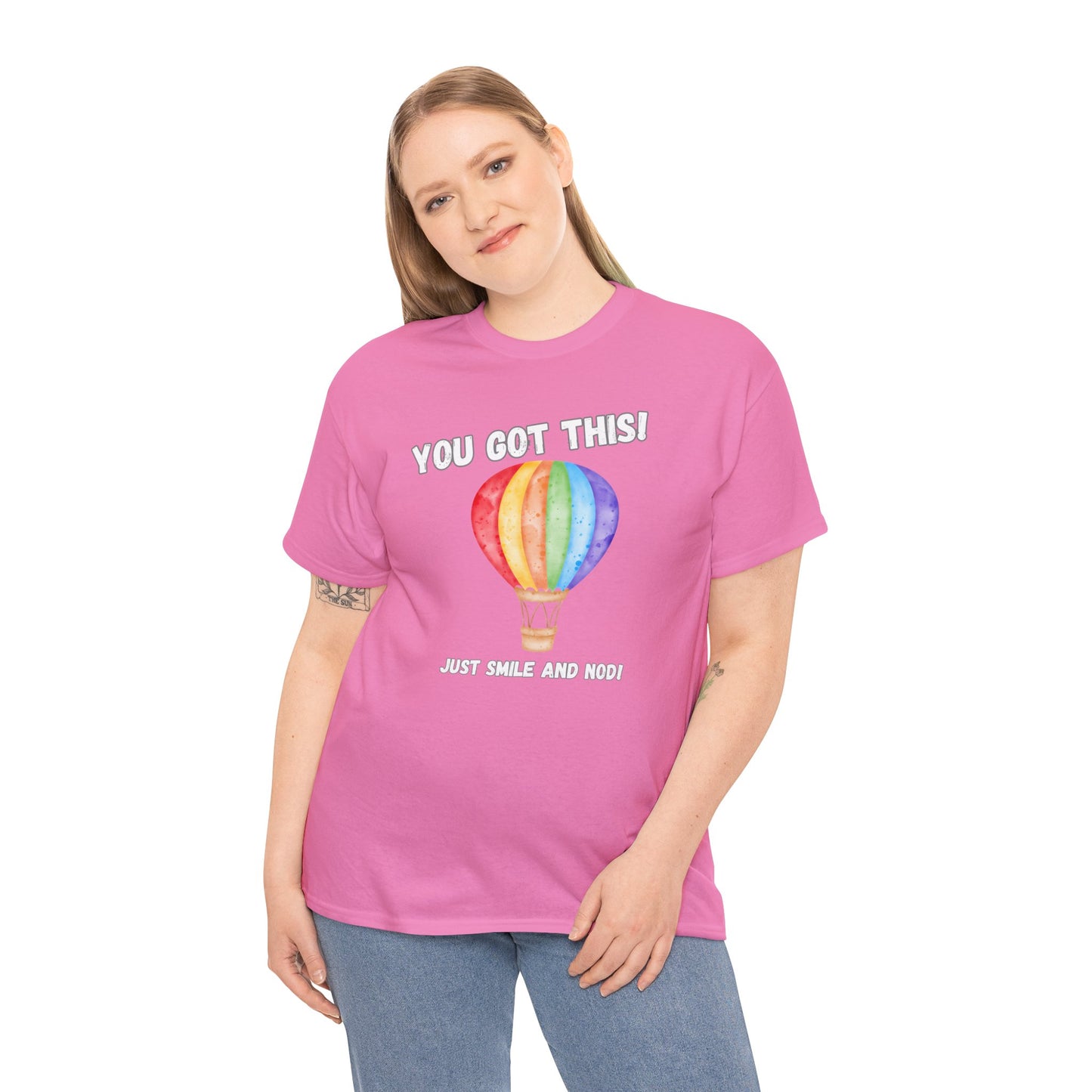 Inspirational Hot Air Balloon Tee - "You Got This!"