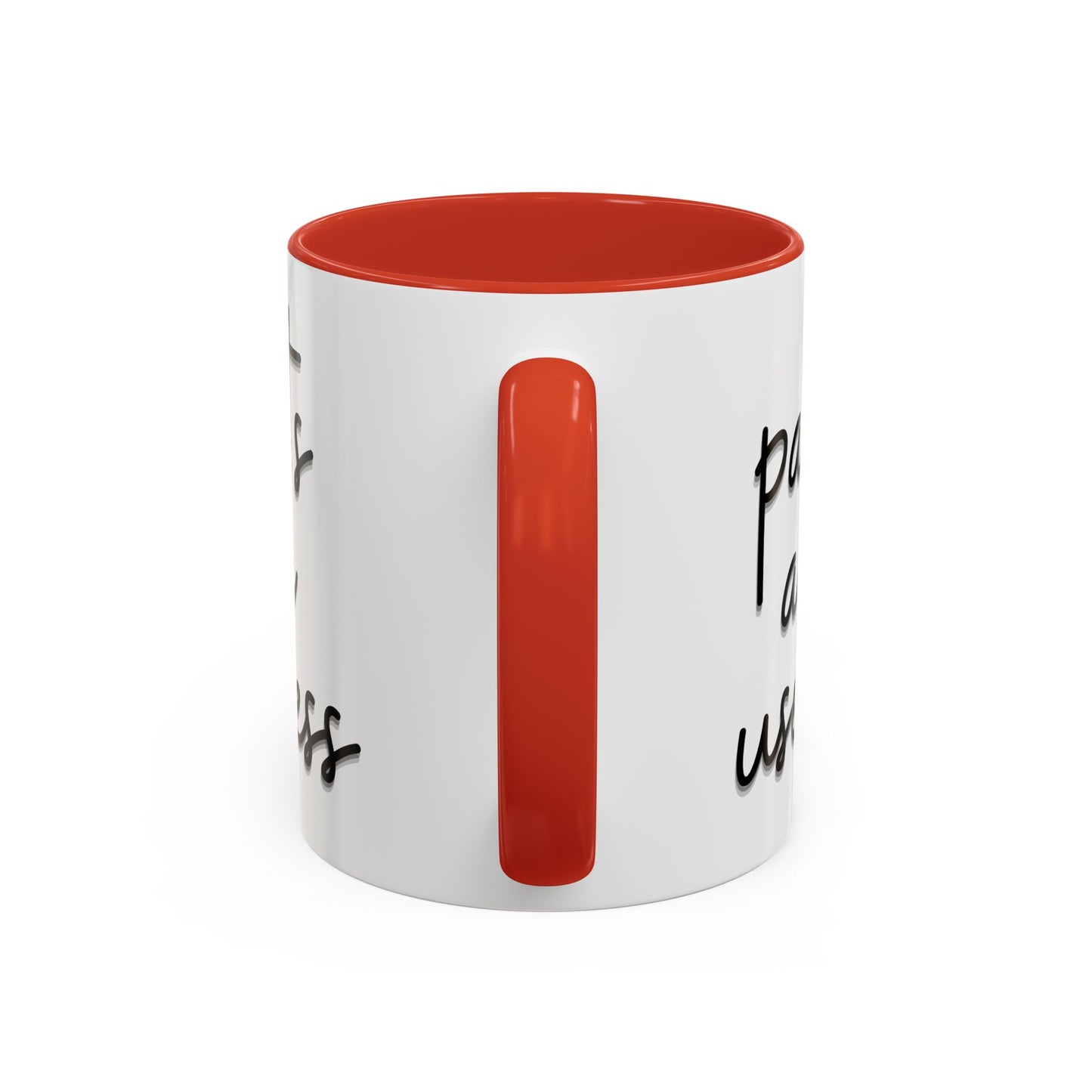 Pants are useless, Accent Coffee Mug (11, 15oz)