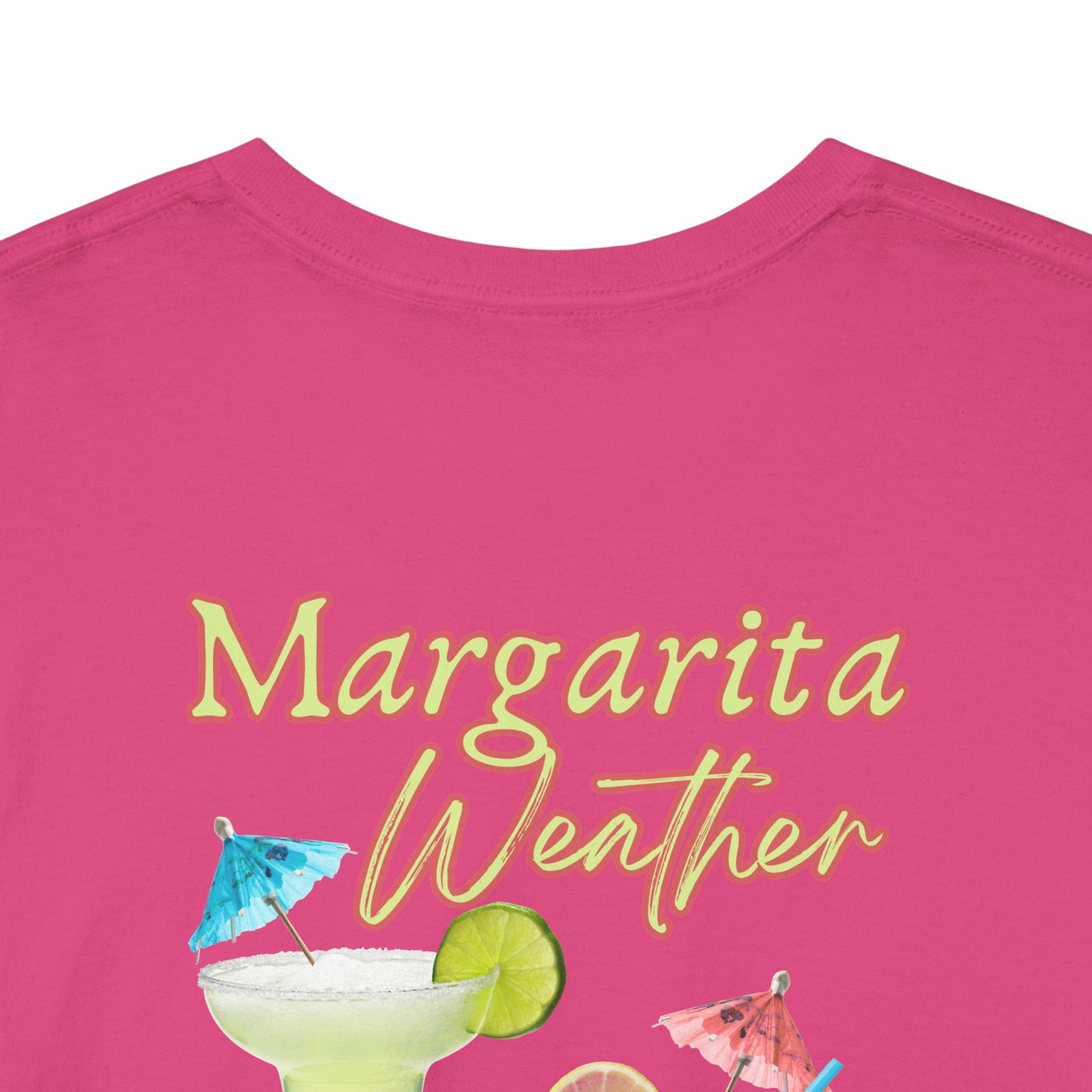 Margarita Vibe Unisex Heavy Cotton Tee, Perfect for Summer Gatherings, Beach Days, Birthday Celebrations, Drink Lovers, Casual Wear