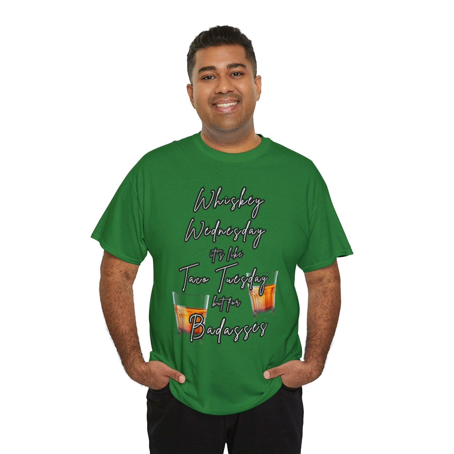 Whiskey Wednesday, Unisex Heavy Cotton Tee