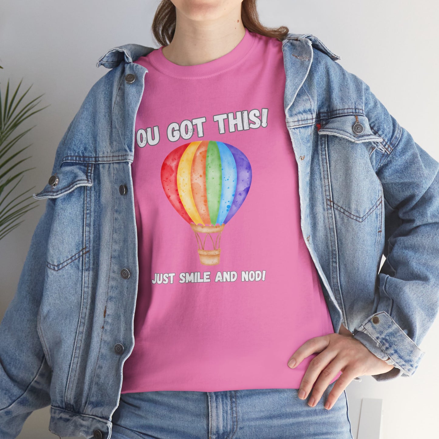 Inspirational Hot Air Balloon Tee - "You Got This!"