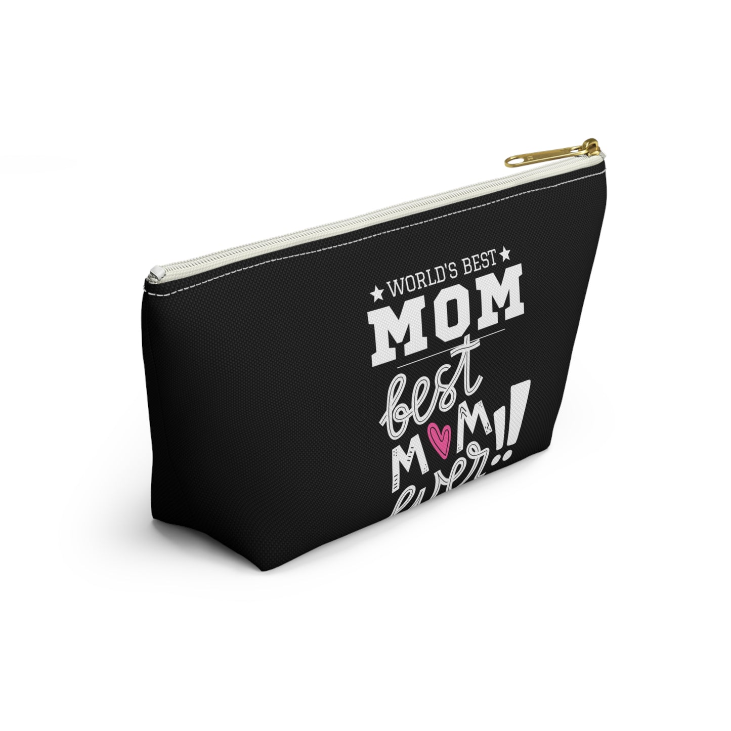 World's Best Mom Accessory Pouch - Perfect Gift for Mother's Day