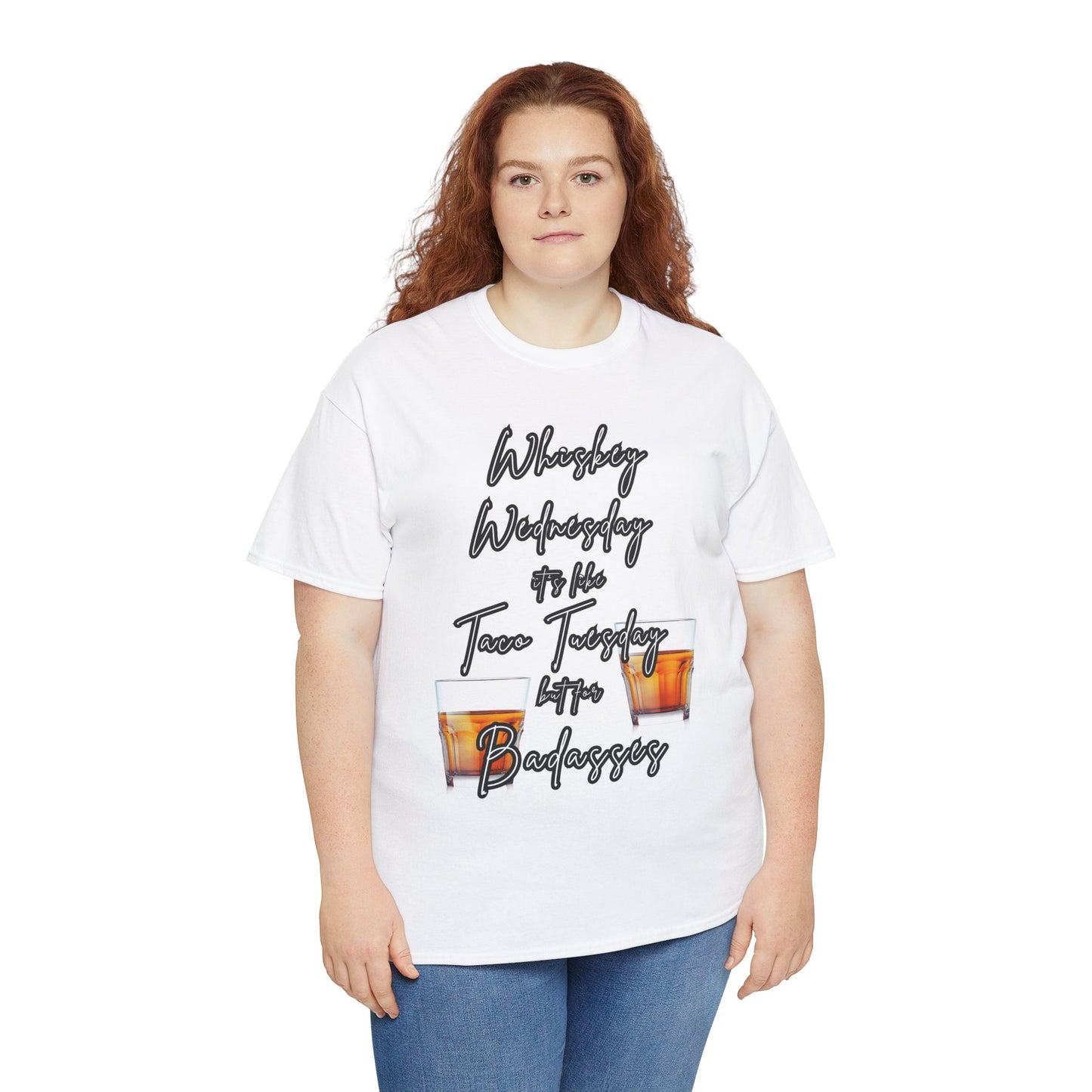Whiskey Wednesday, Unisex Heavy Cotton Tee