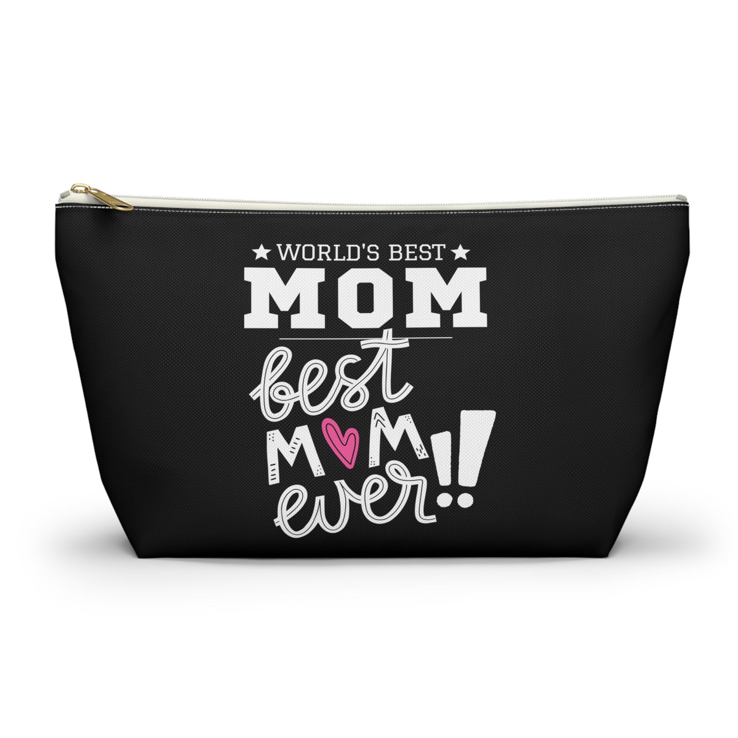 World's Best Mom Accessory Pouch - Perfect Gift for Mother's Day