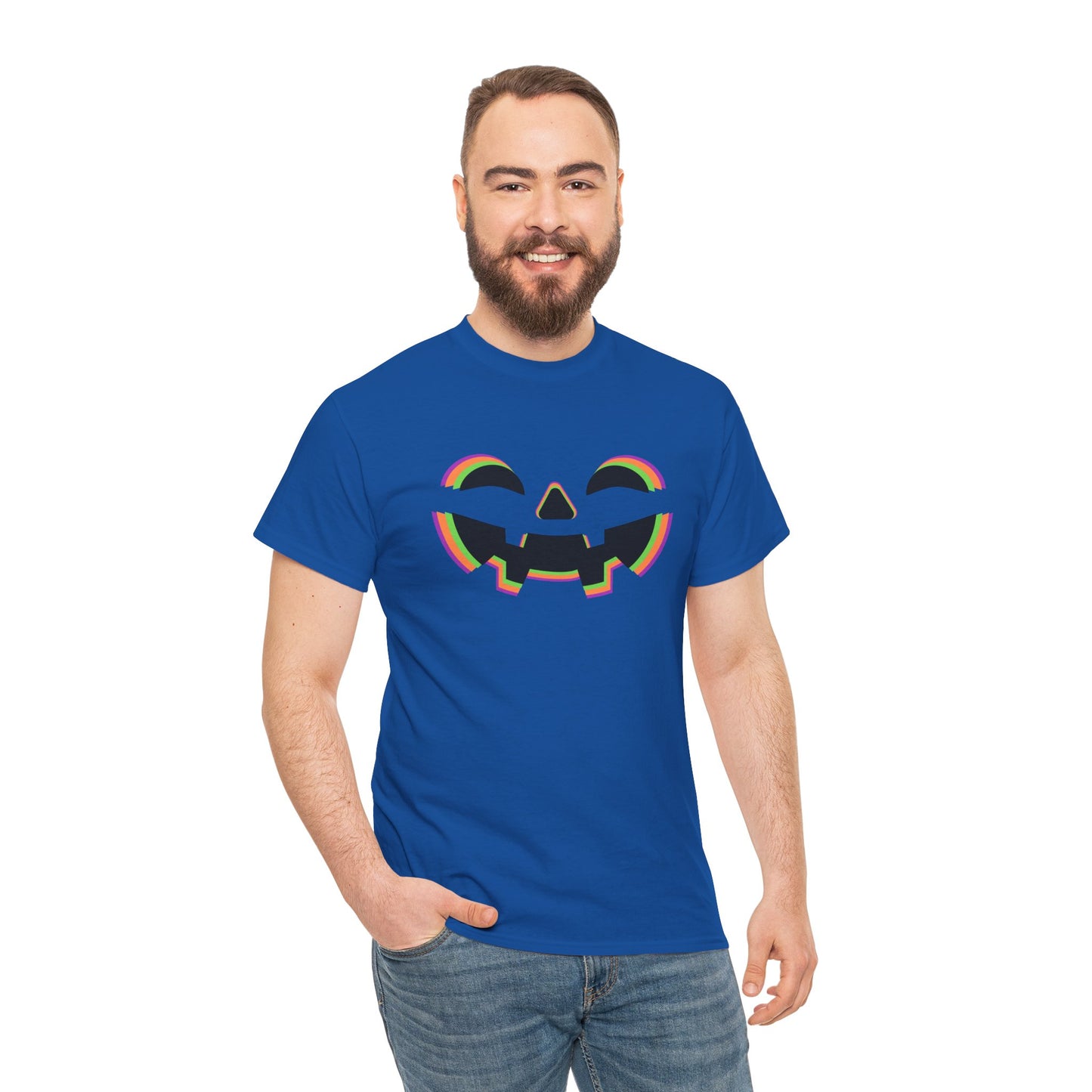 Halloween Pumpkin Cotton Tee